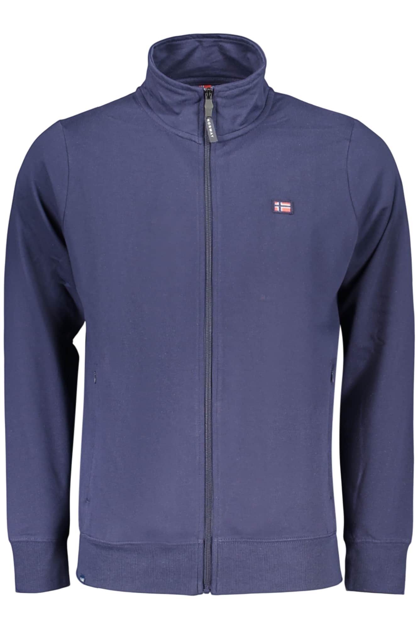 NORWAY 1963 MEN'S BLUE ZIP-UP SWEATSHIRT