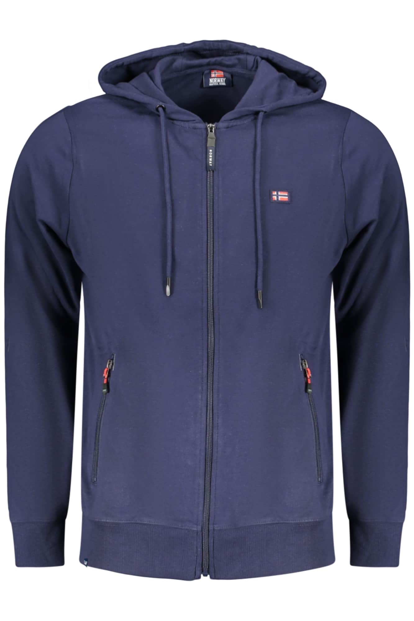 NORWAY 1963 MEN'S BLUE ZIP-UP SWEATSHIRT