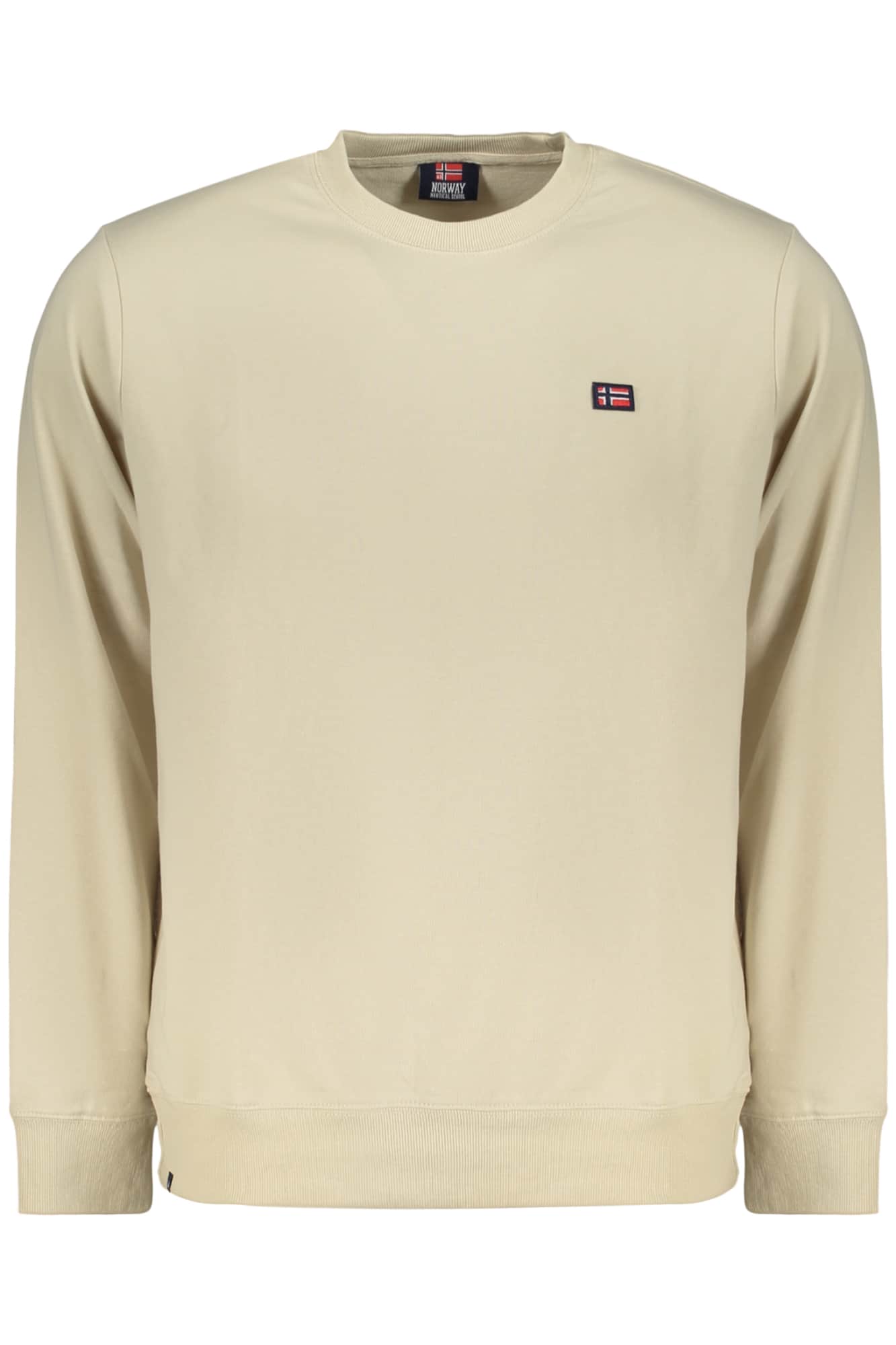 NORWAY 1963 MEN'S BEIGE ZIP-UP SWEATSHIRT