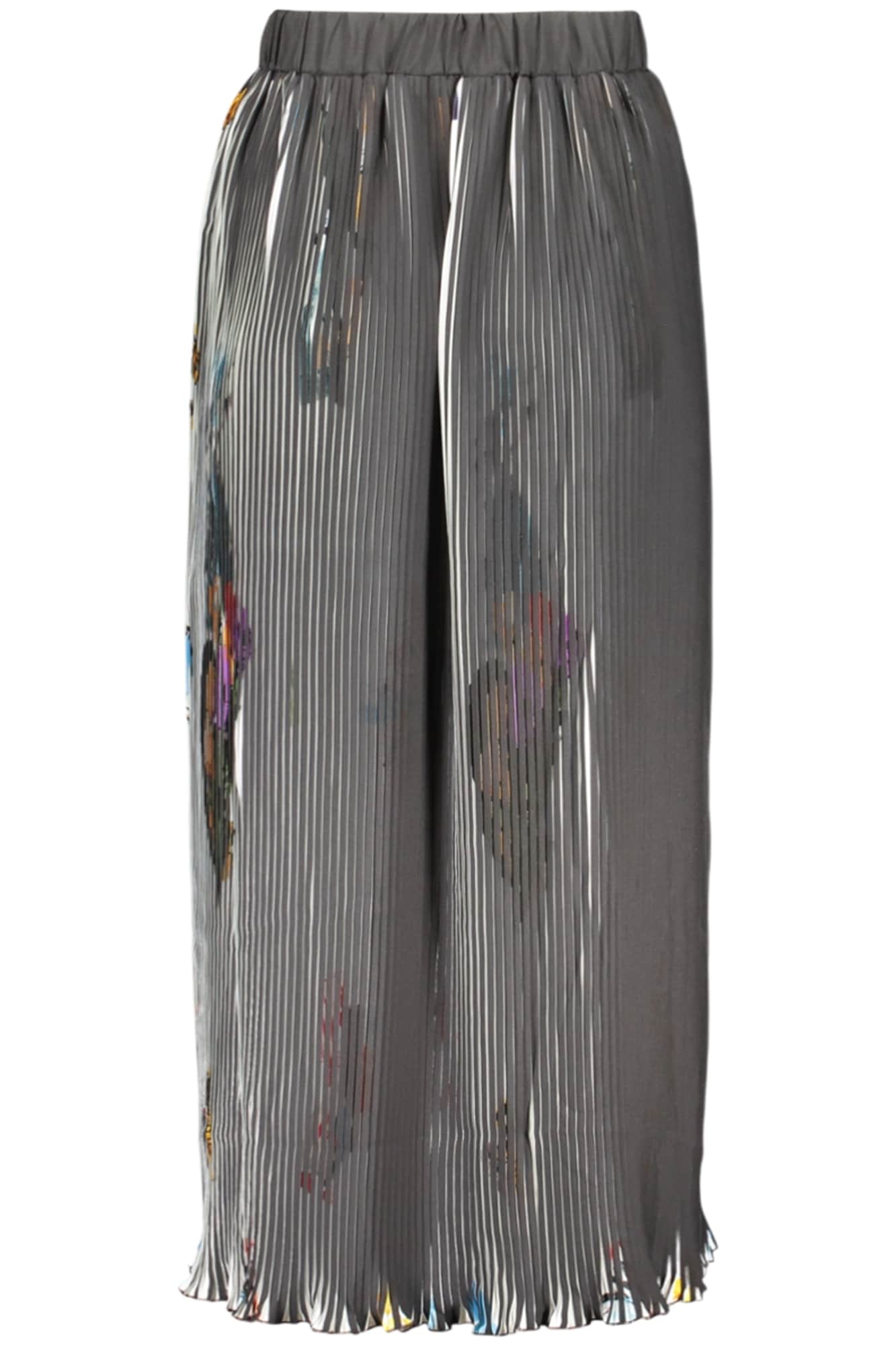 DESIGUAL WOMEN'S LONG SKIRT BLACK
