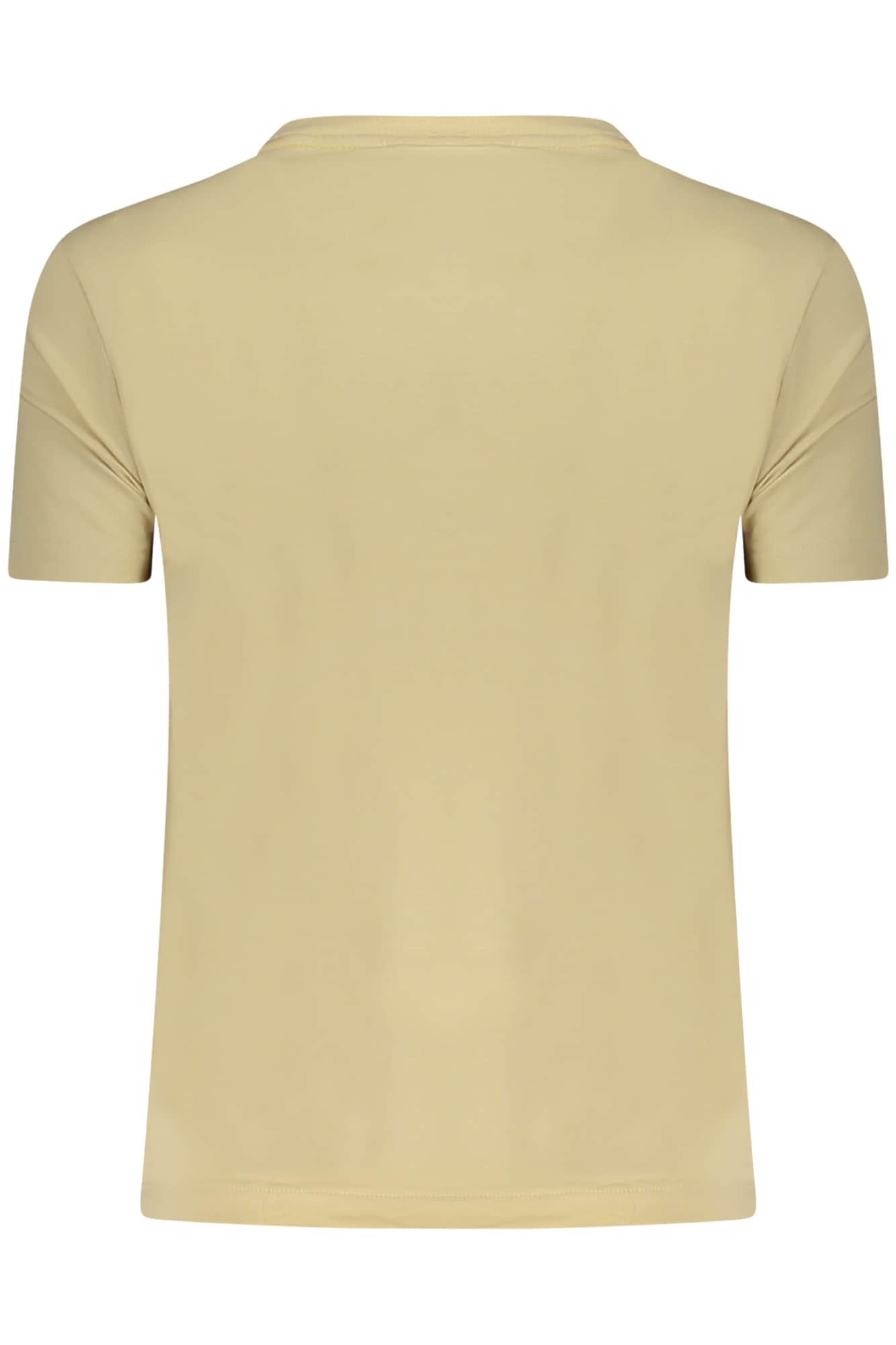 DESIGUAL WOMEN'S SHORT-SLEEVE T-SHIRT BEIGE