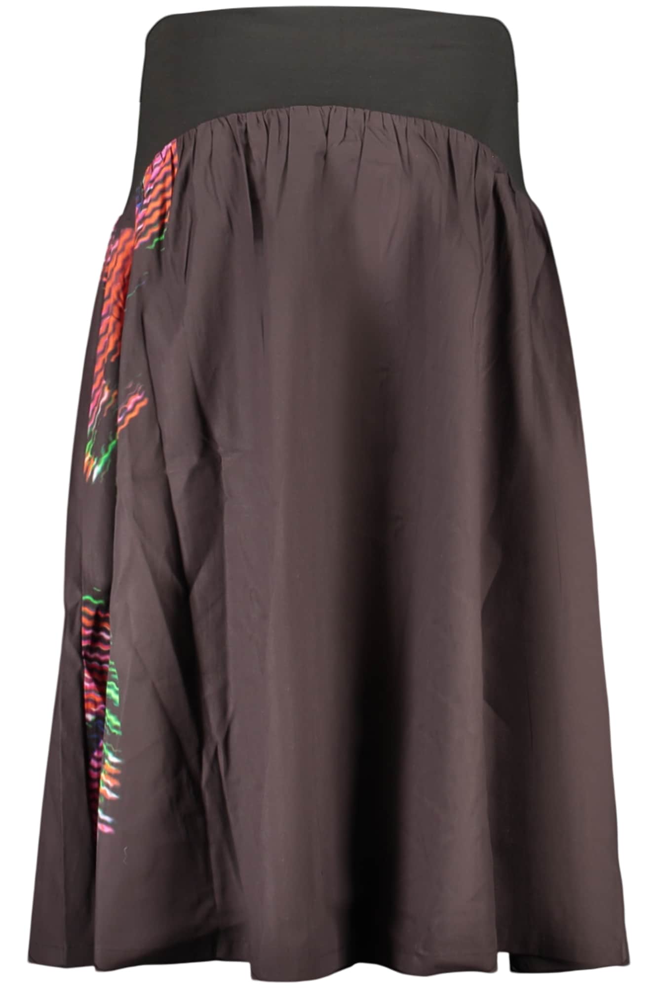 DESIGUAL WOMEN'S LONG SKIRT BLACK