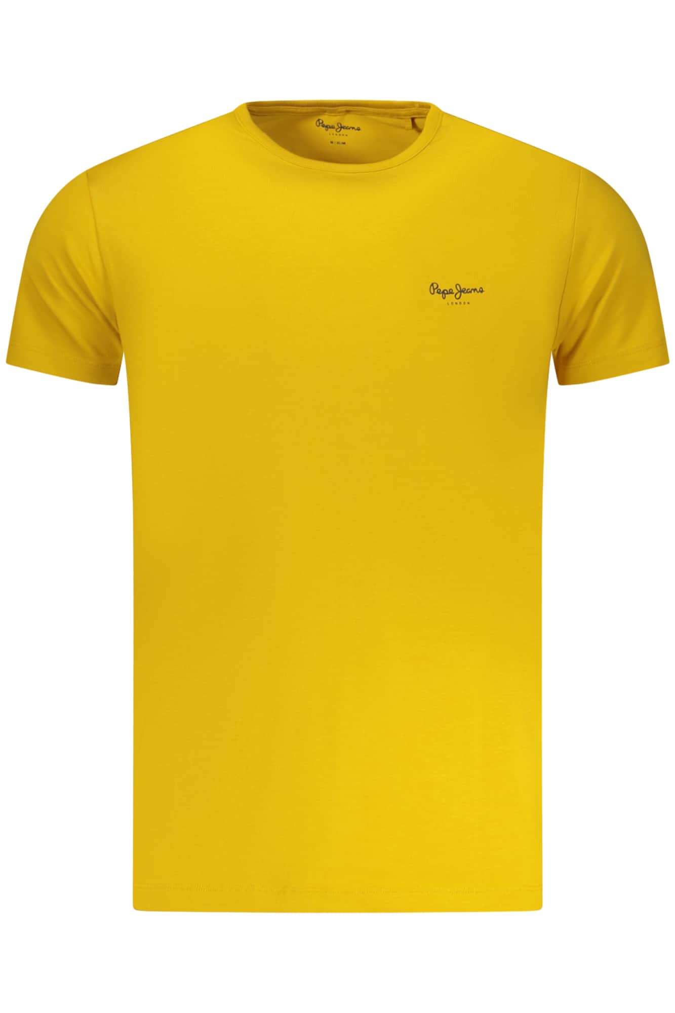 PEPE JEANS MEN'S SHORT-SLEEVED T-SHIRT YELLOW