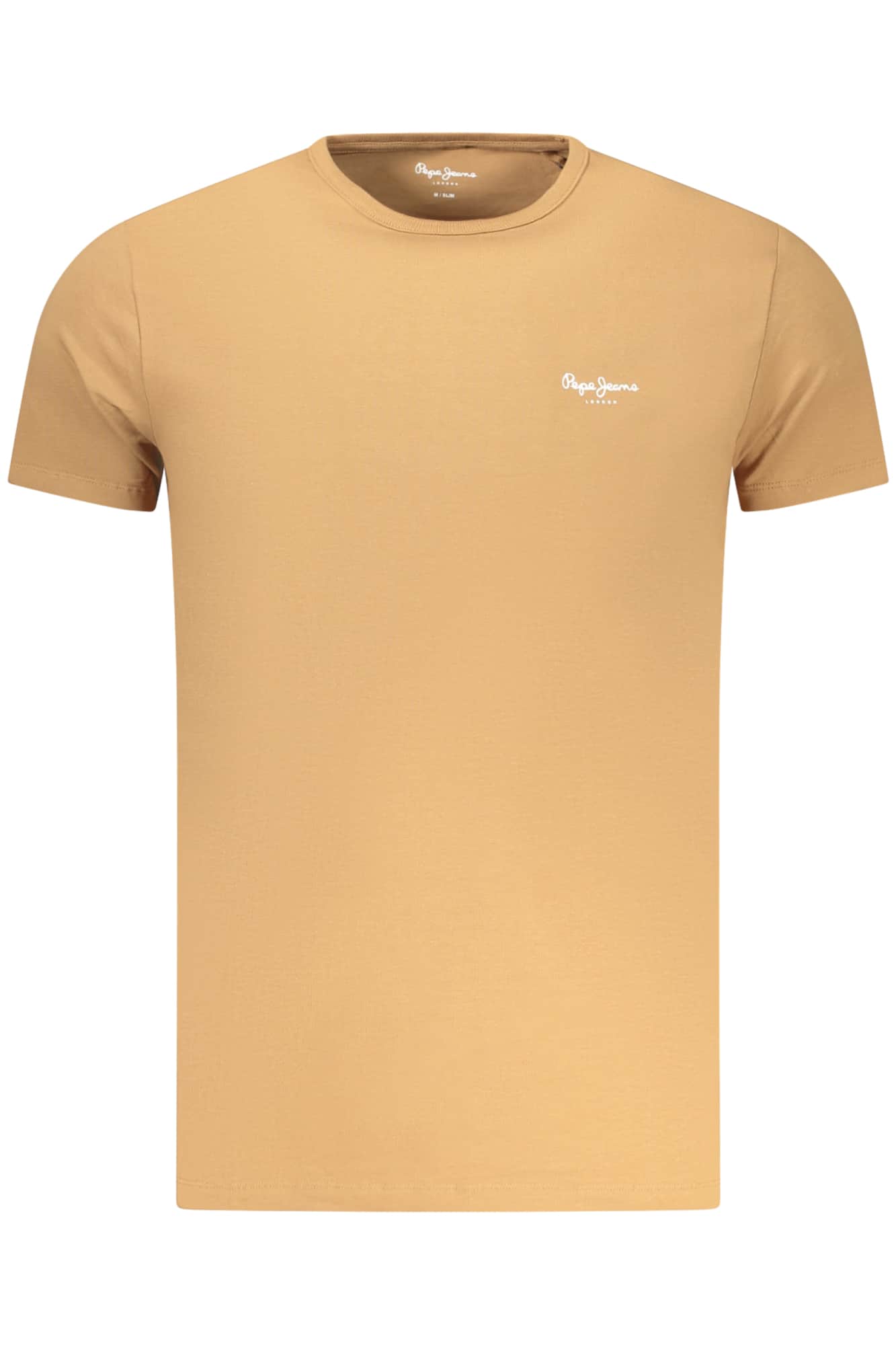 PEPE JEANS MEN'S SHORT-SLEEVE T-SHIRT, BROWN