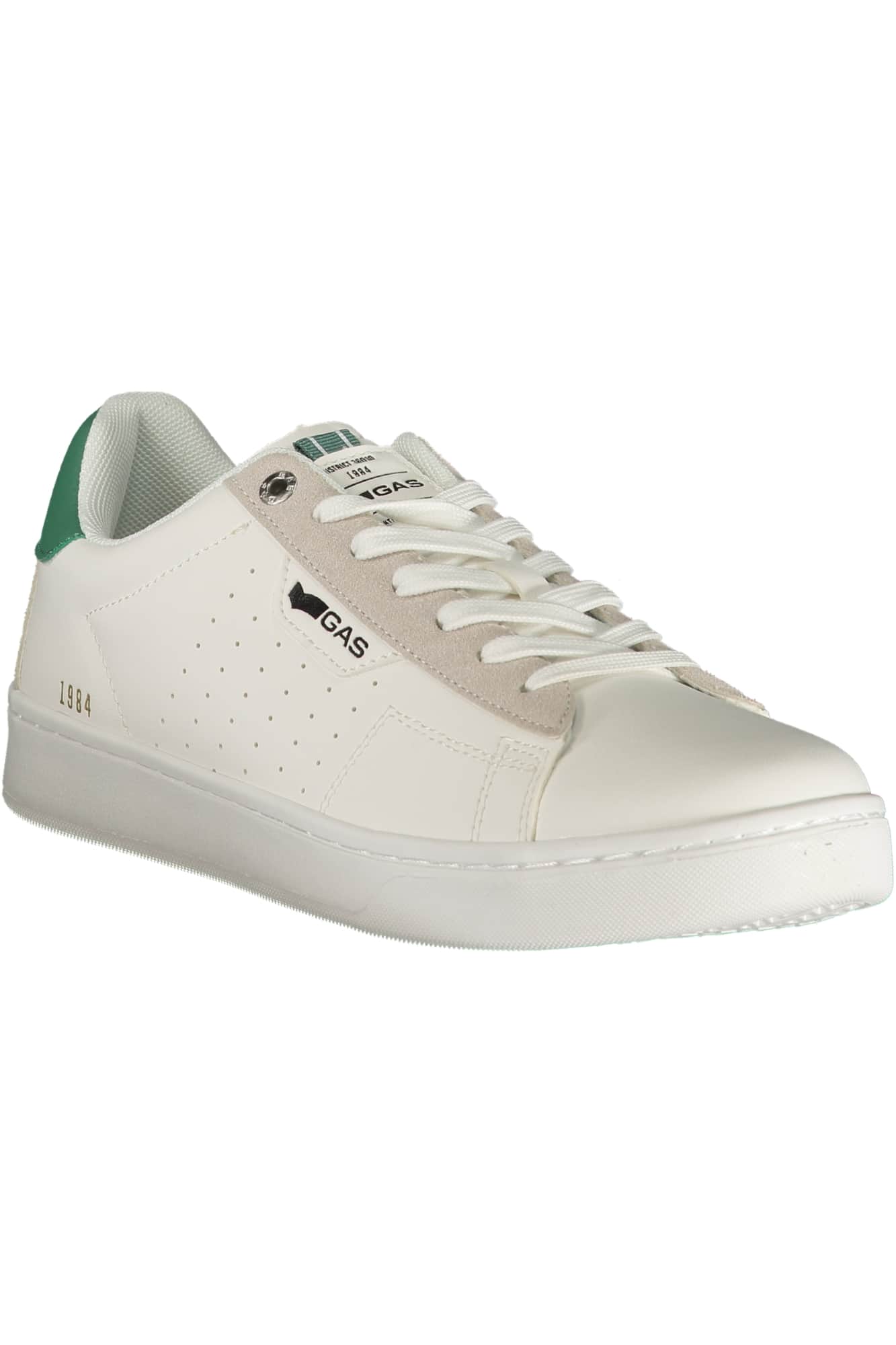 GAS MEN'S WHITE SPORTS FOOTWEAR