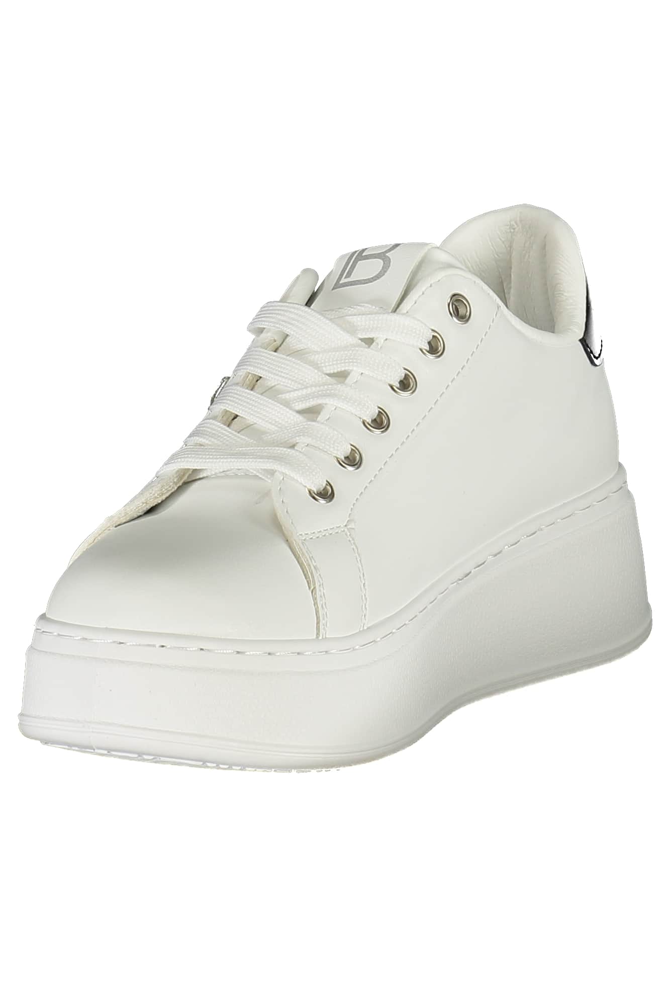 LAURA BIAGIOTTI WOMEN'S WHITE SPORTS SHOES