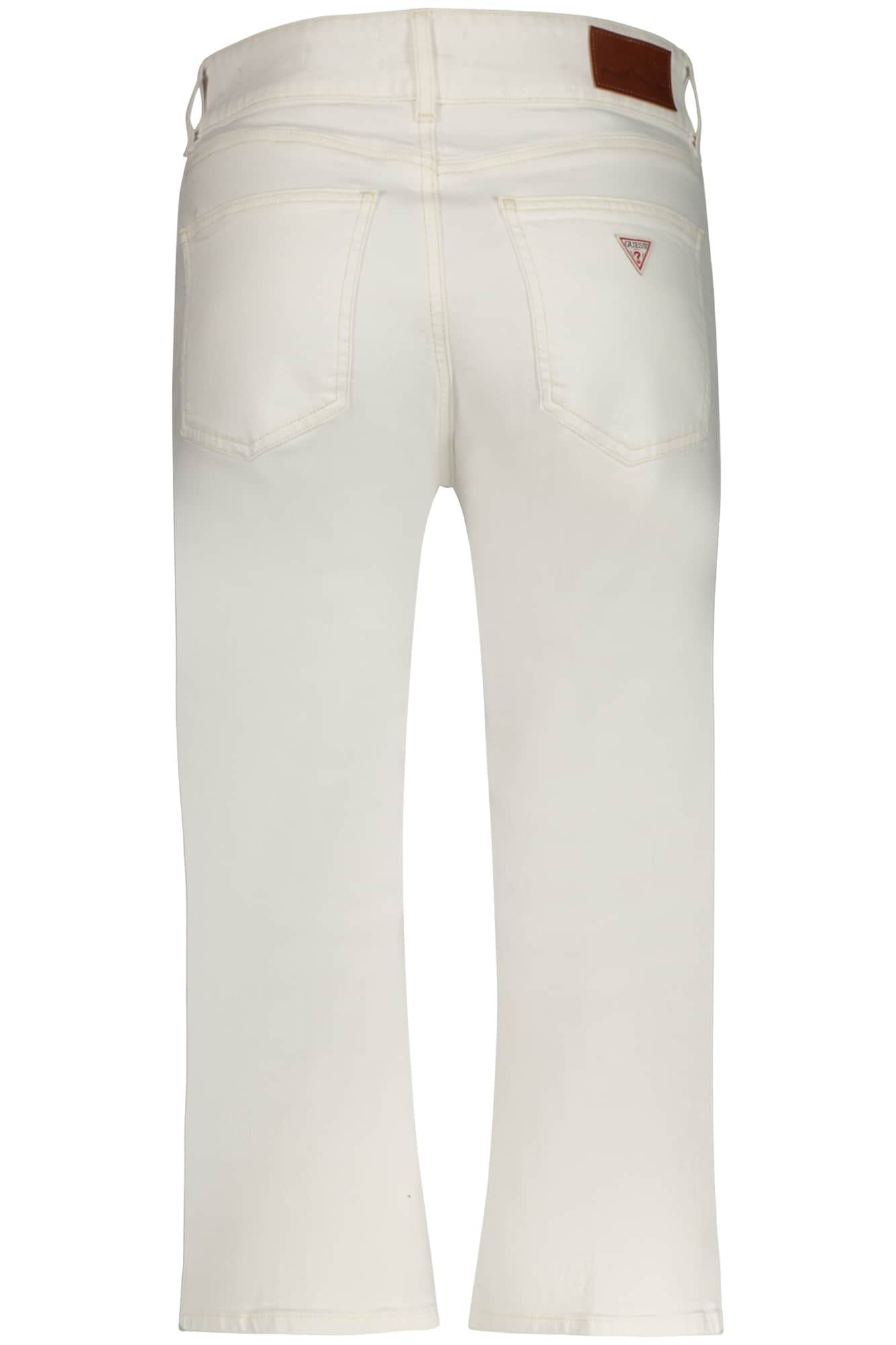 GUESS JEANS WOMEN'S WHITE JEANS CAPER