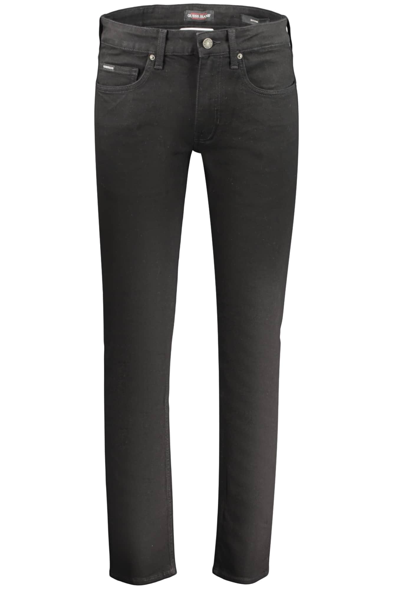 GUESS JEANS MEN'S DENIM JEANS BLACK