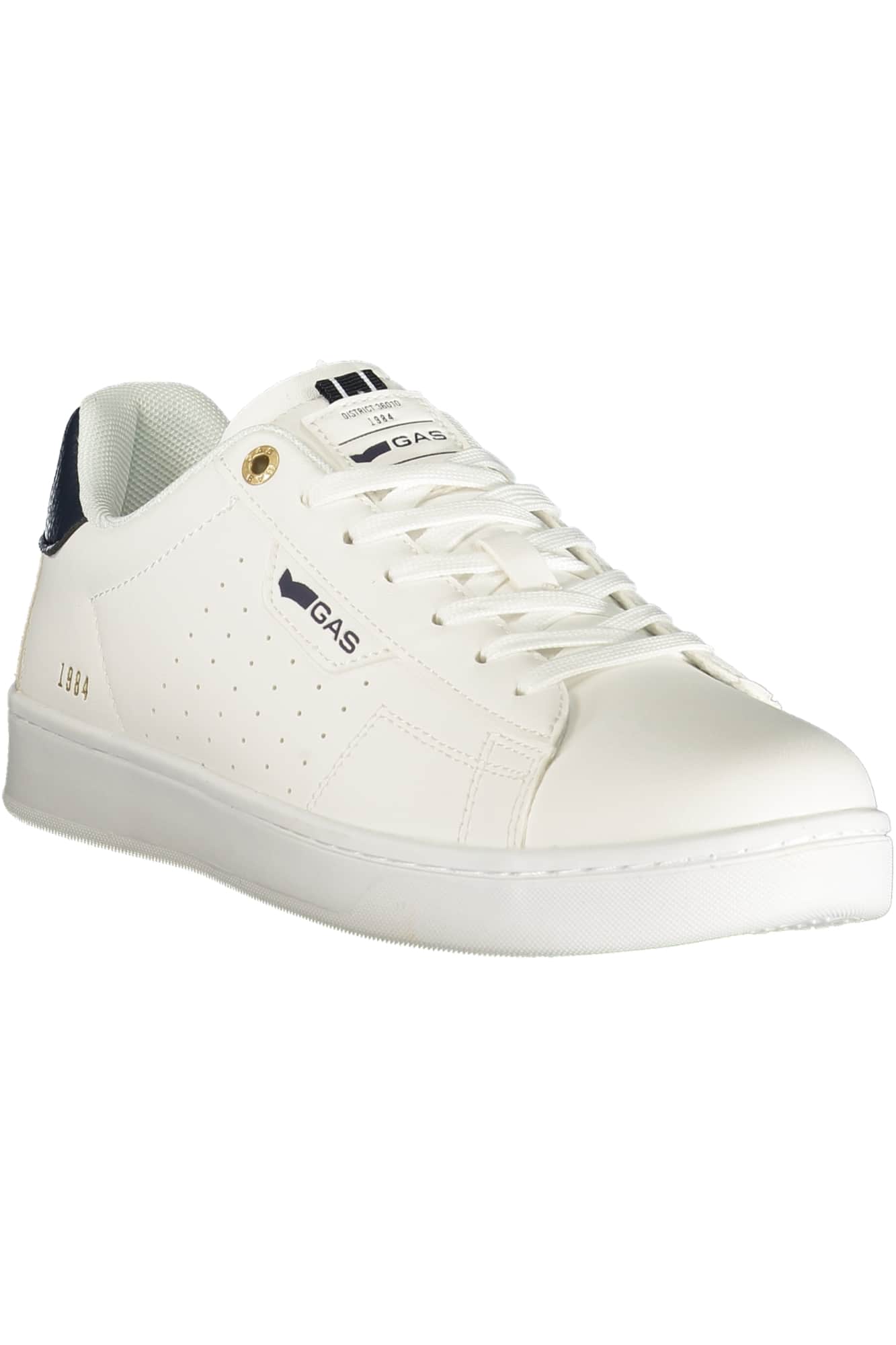 GAS MEN'S WHITE SPORTS FOOTWEAR