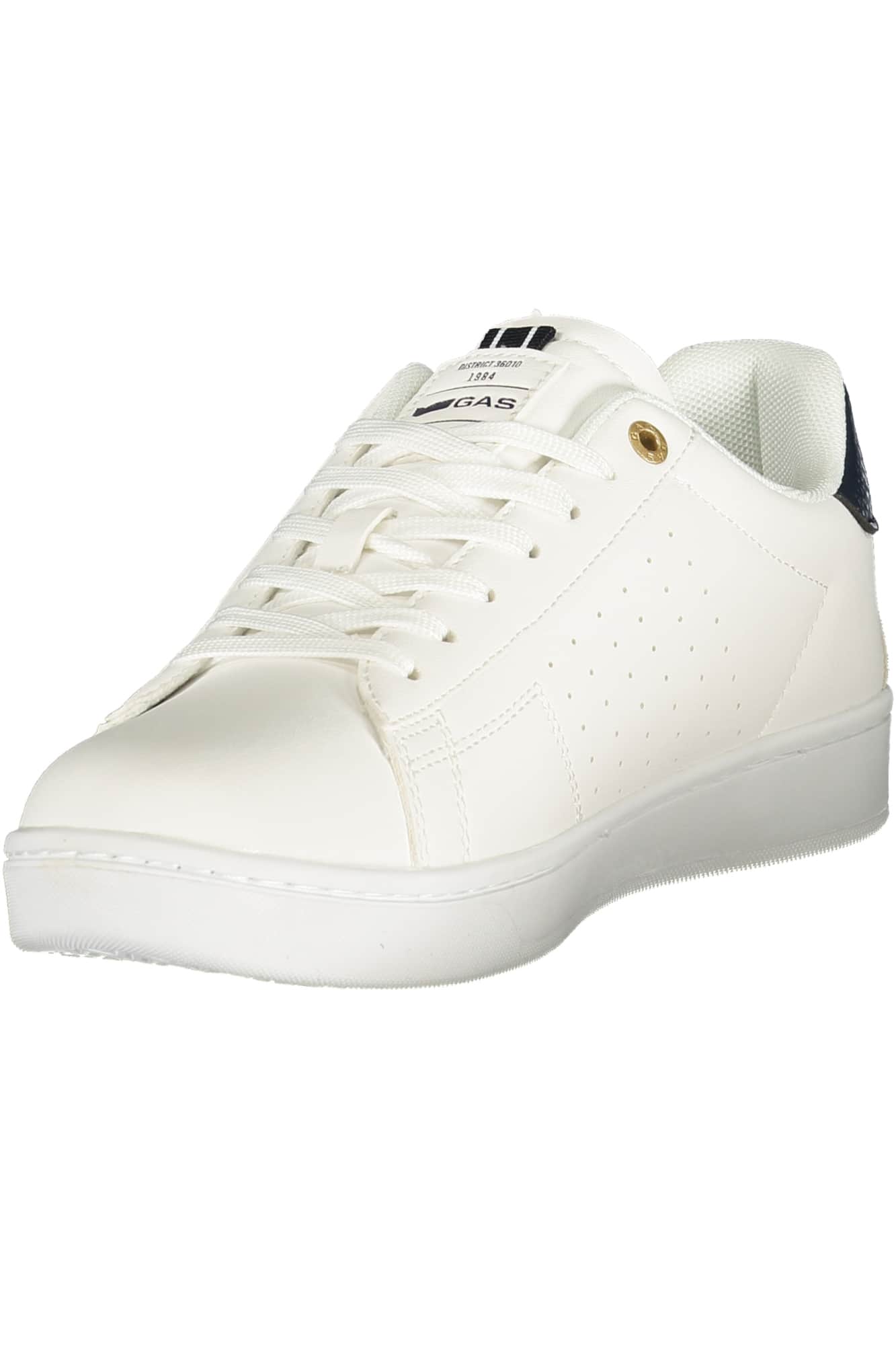 GAS MEN'S WHITE SPORTS FOOTWEAR
