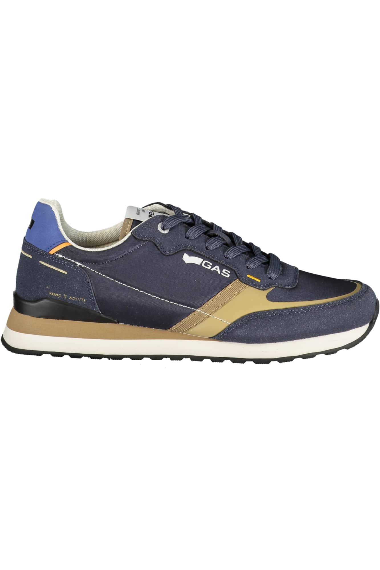 GAS MEN'S WHITE SPORTS FOOTWEAR