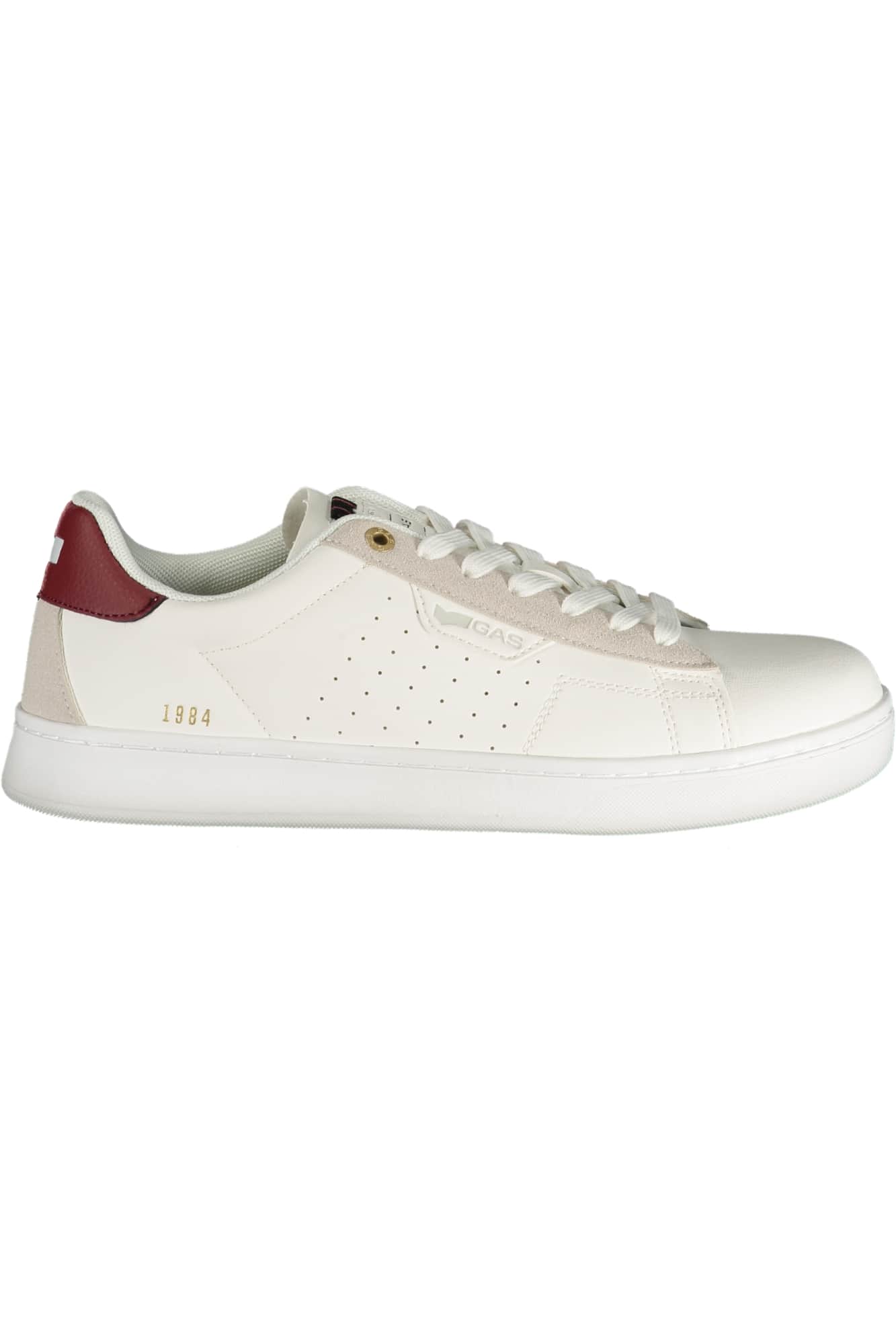 GAS MEN'S WHITE SPORTS FOOTWEAR