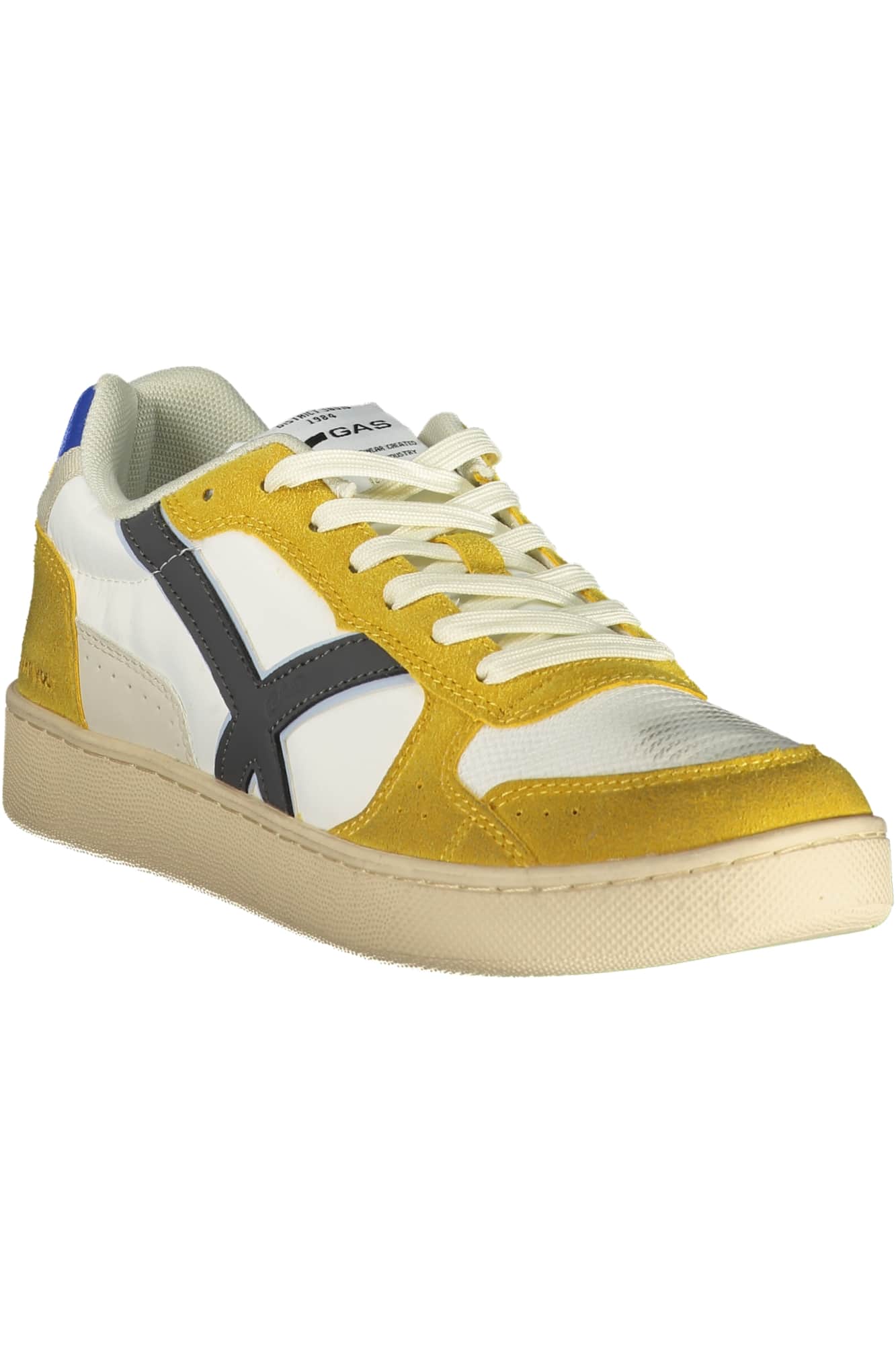 GAS MEN'S WHITE SPORTS FOOTWEAR