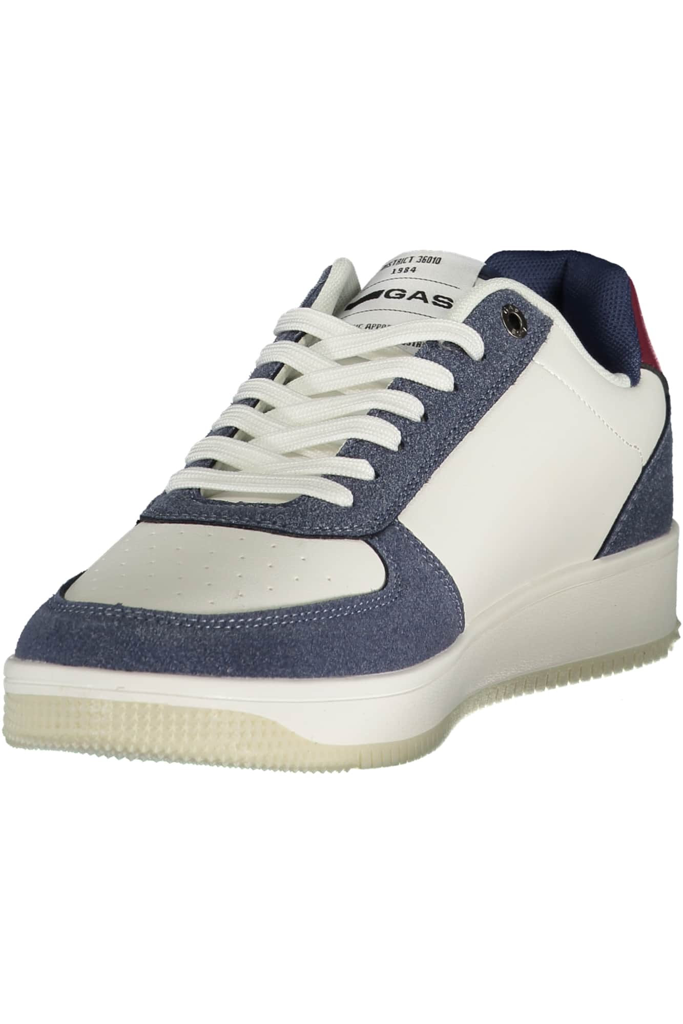 GAS MEN'S WHITE SPORTS FOOTWEAR