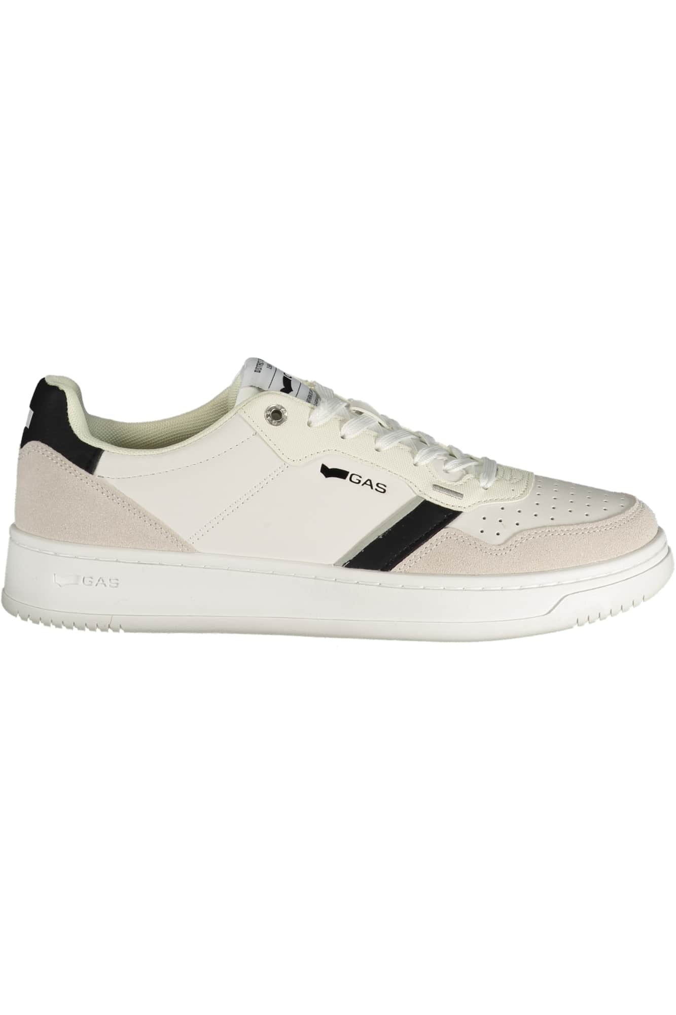 GAS MEN'S WHITE SPORTS FOOTWEAR