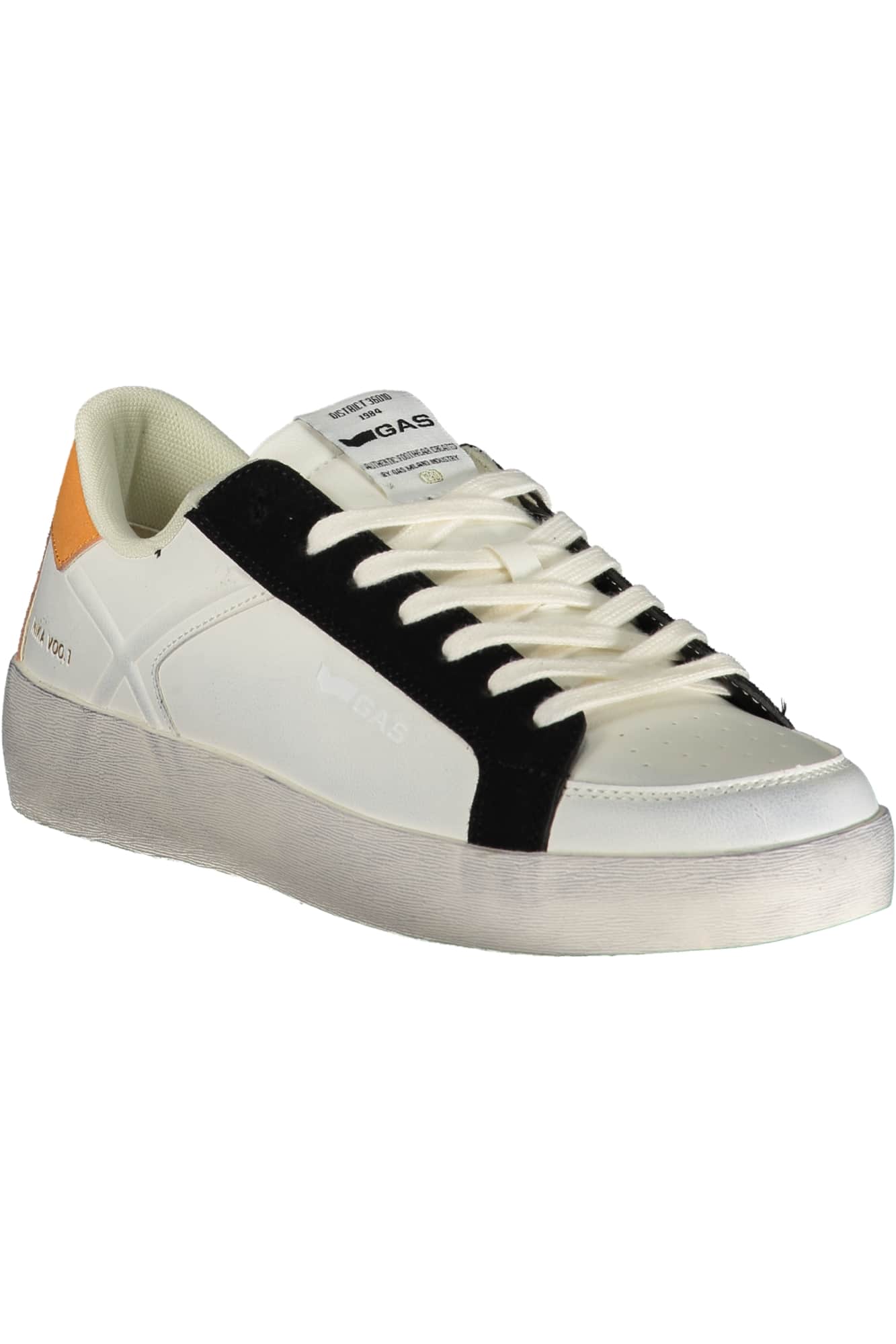 GAS MEN'S WHITE SPORTS FOOTWEAR