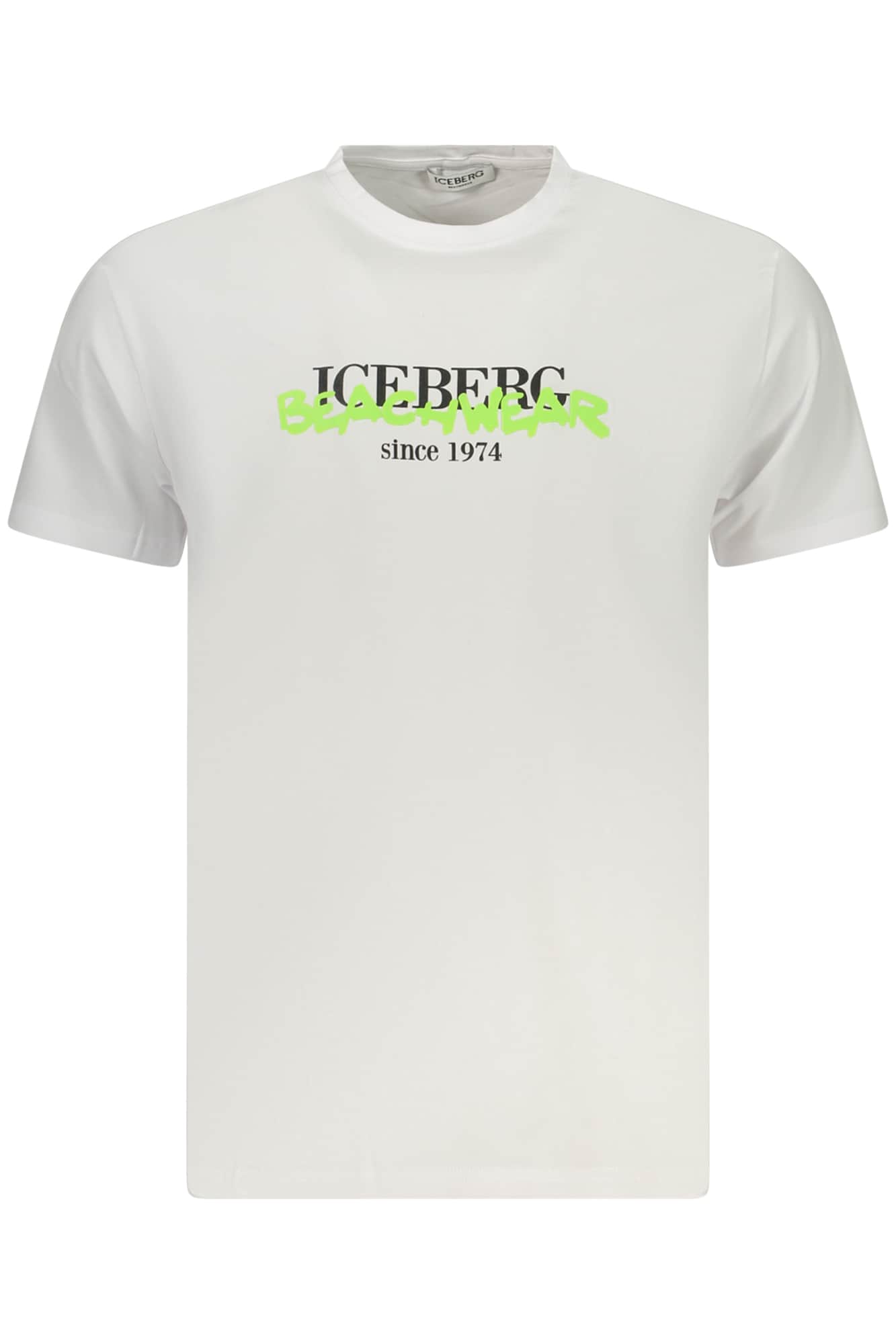 ICEBERG MEN'S SHORT-SLEEVED T-SHIRT WHITE
