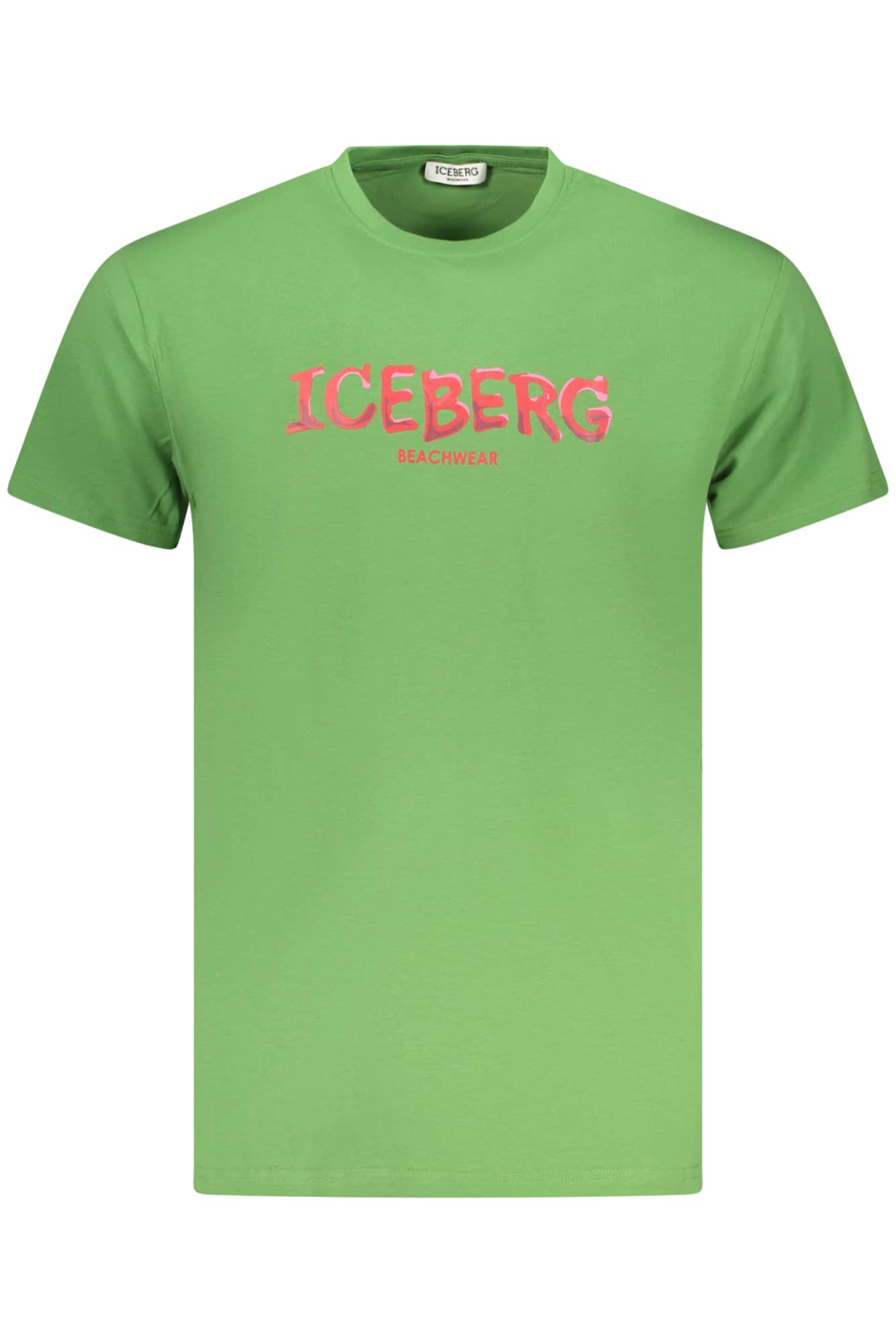 ICEBERG MEN'S SHORT-SLEEVED T-SHIRT GREEN