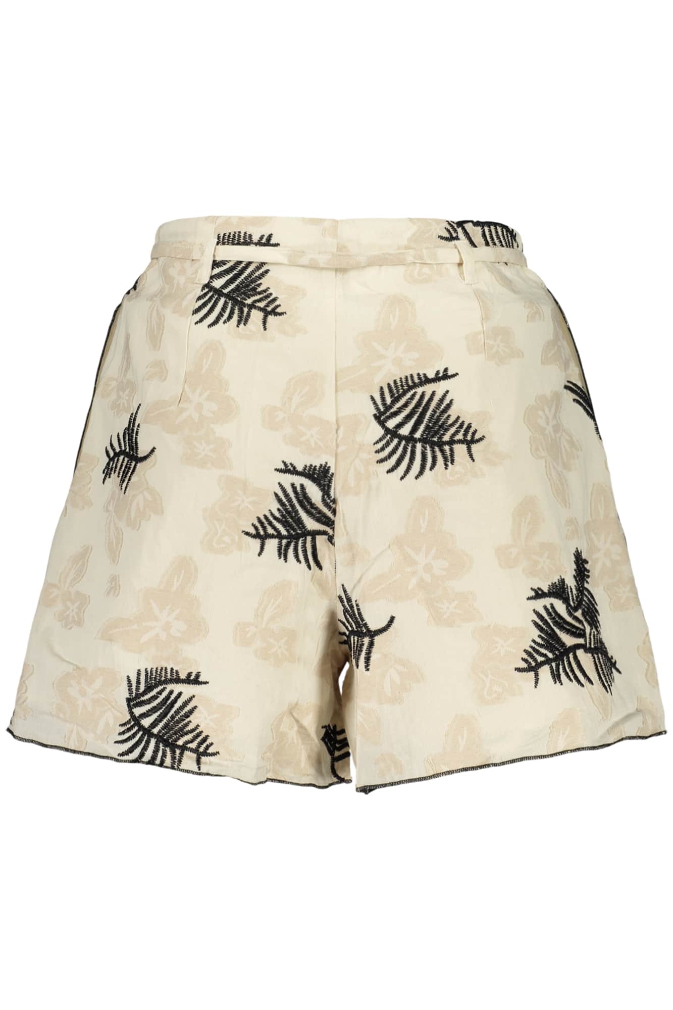 DESIGUAL WOMEN'S BEIGE SHORTS