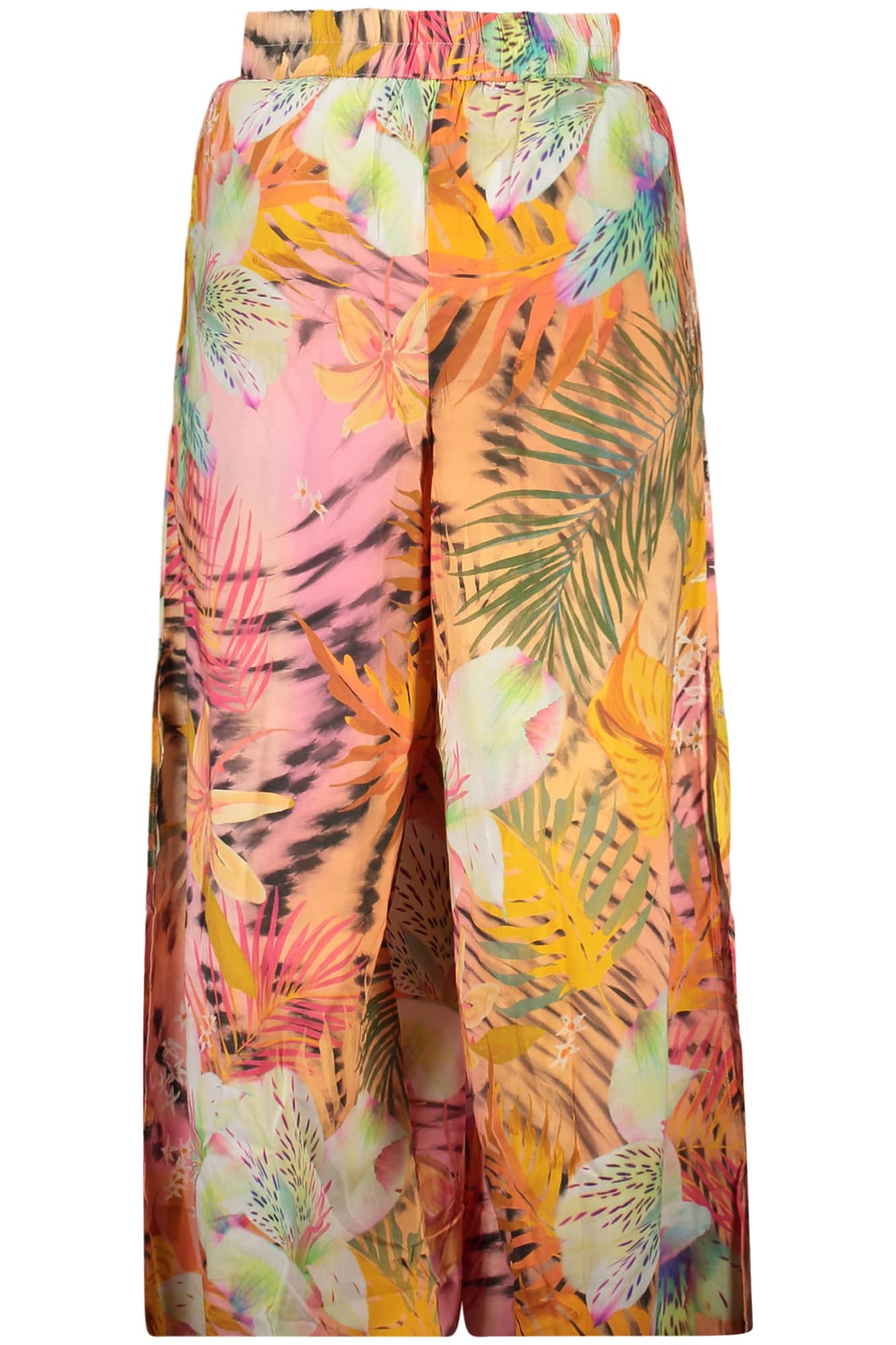 DESIGUAL WOMEN'S ORANGE TROUSERS