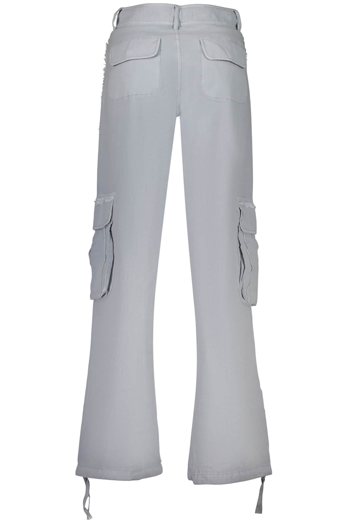 DESIGUAL WOMEN'S LIGHT BLUE TROUSERS
