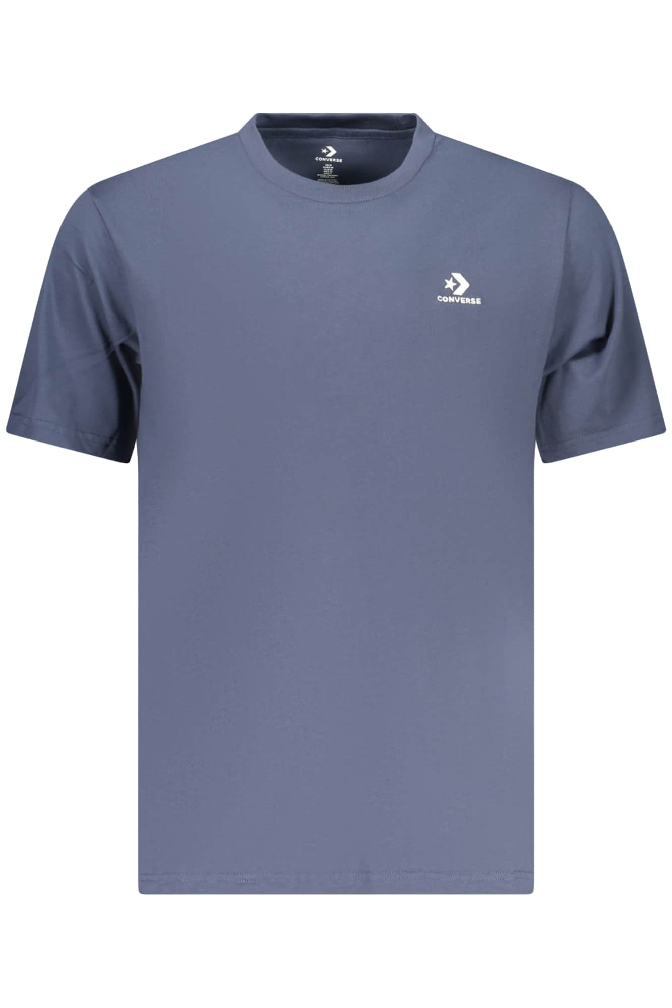 CONVERSE MEN'S SHORT-SLEEVE T-SHIRT BLUE