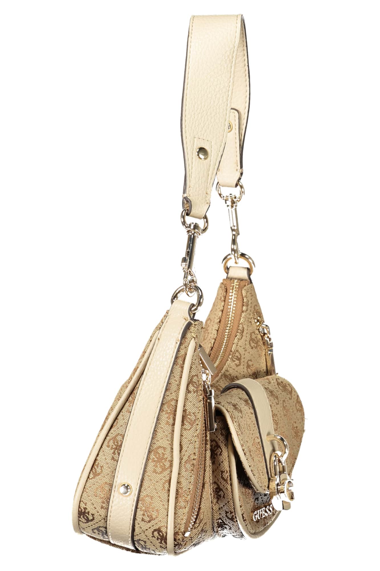 GUESS JEANS WOMEN'S BEIGE BAG