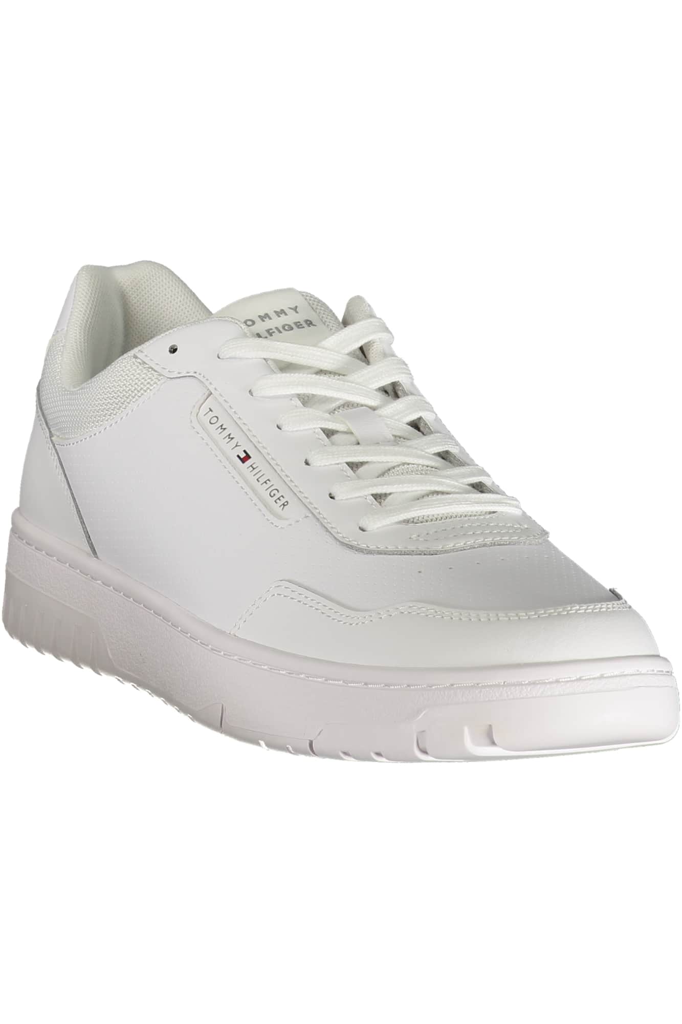 TOMMY HILFIGER MEN'S WHITE SPORTS SHOES