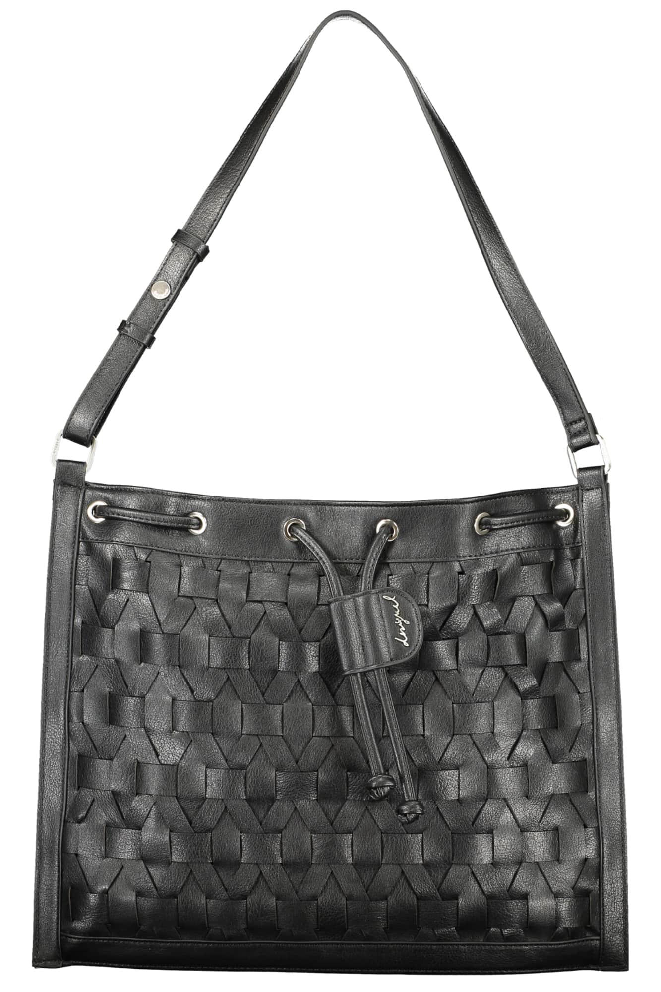 DESIGUAL WOMEN'S BLACK BACKPACK