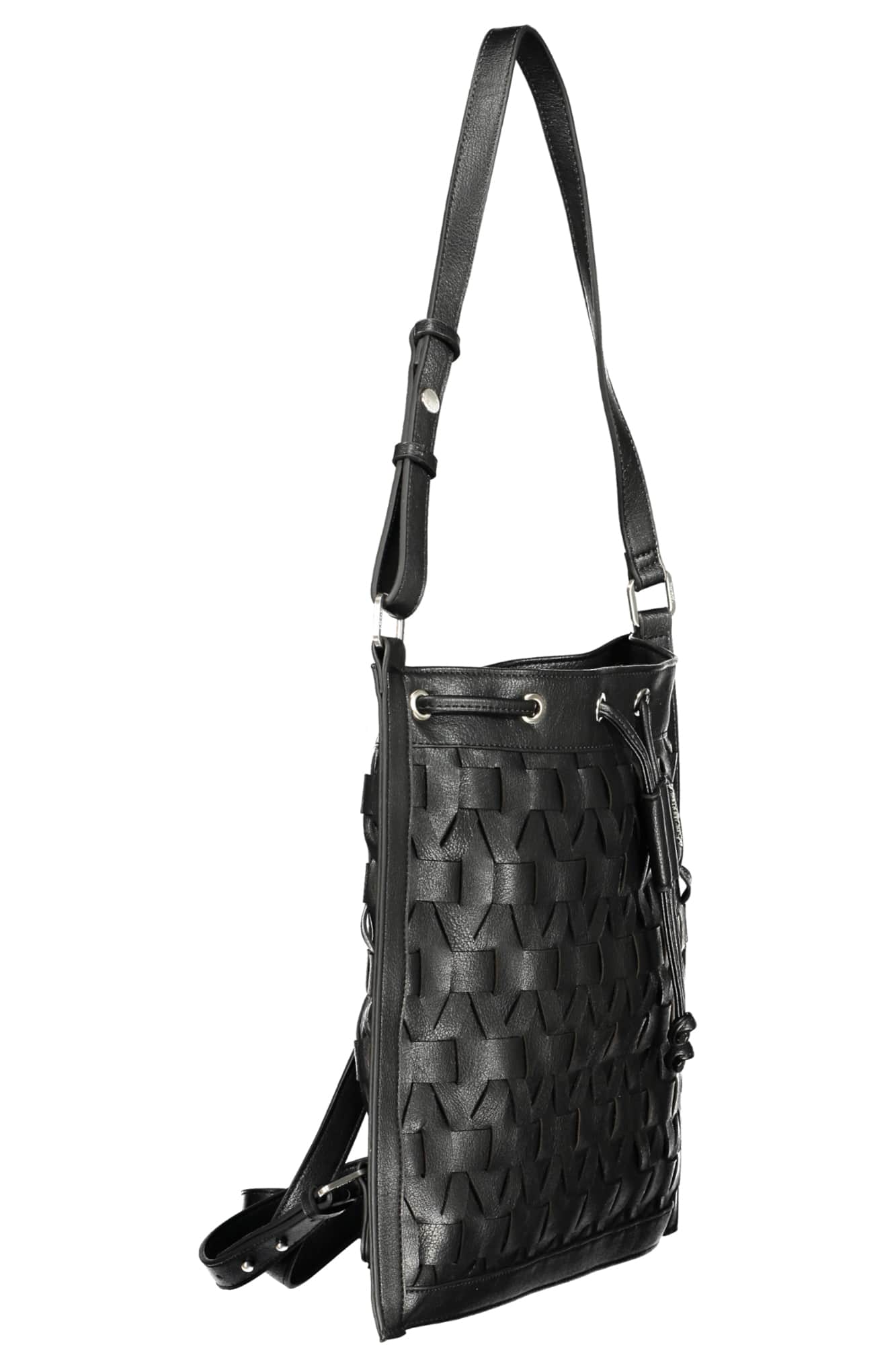 DESIGUAL WOMEN'S BLACK BACKPACK