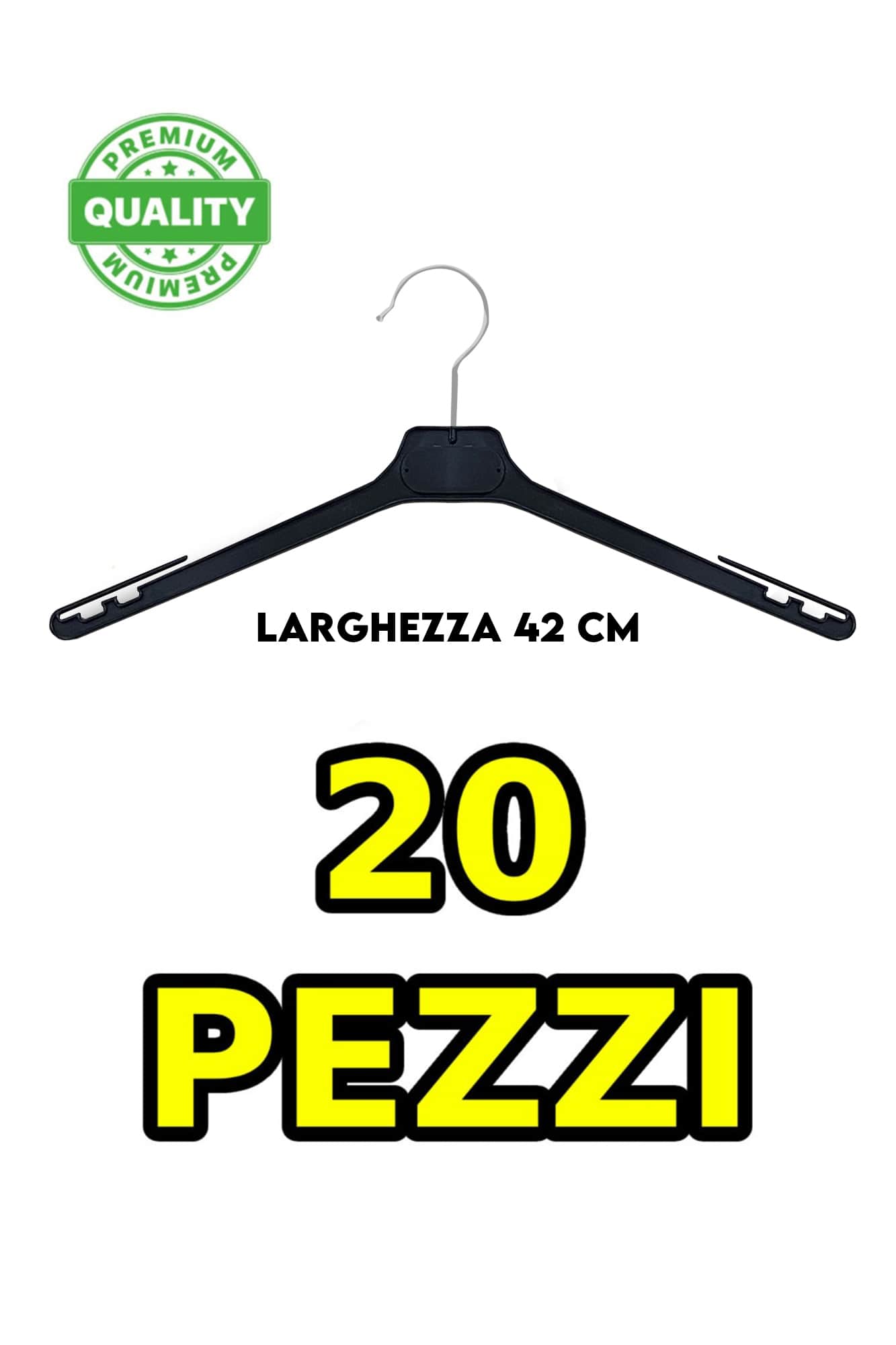 ZWART HEREN HEMD HANGERS