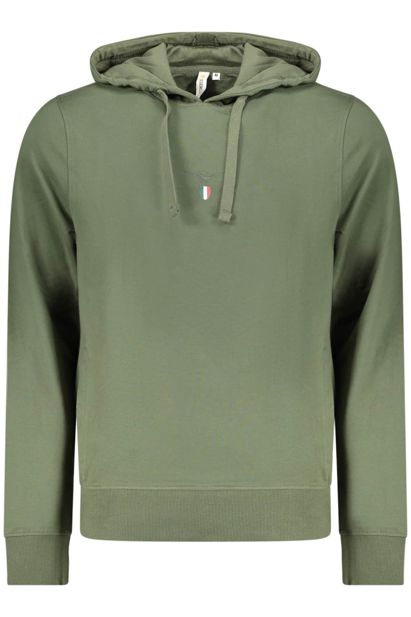 MILITARY ACADEMY MEN'S ZIP-UP SWEATSHIRT, GREEN