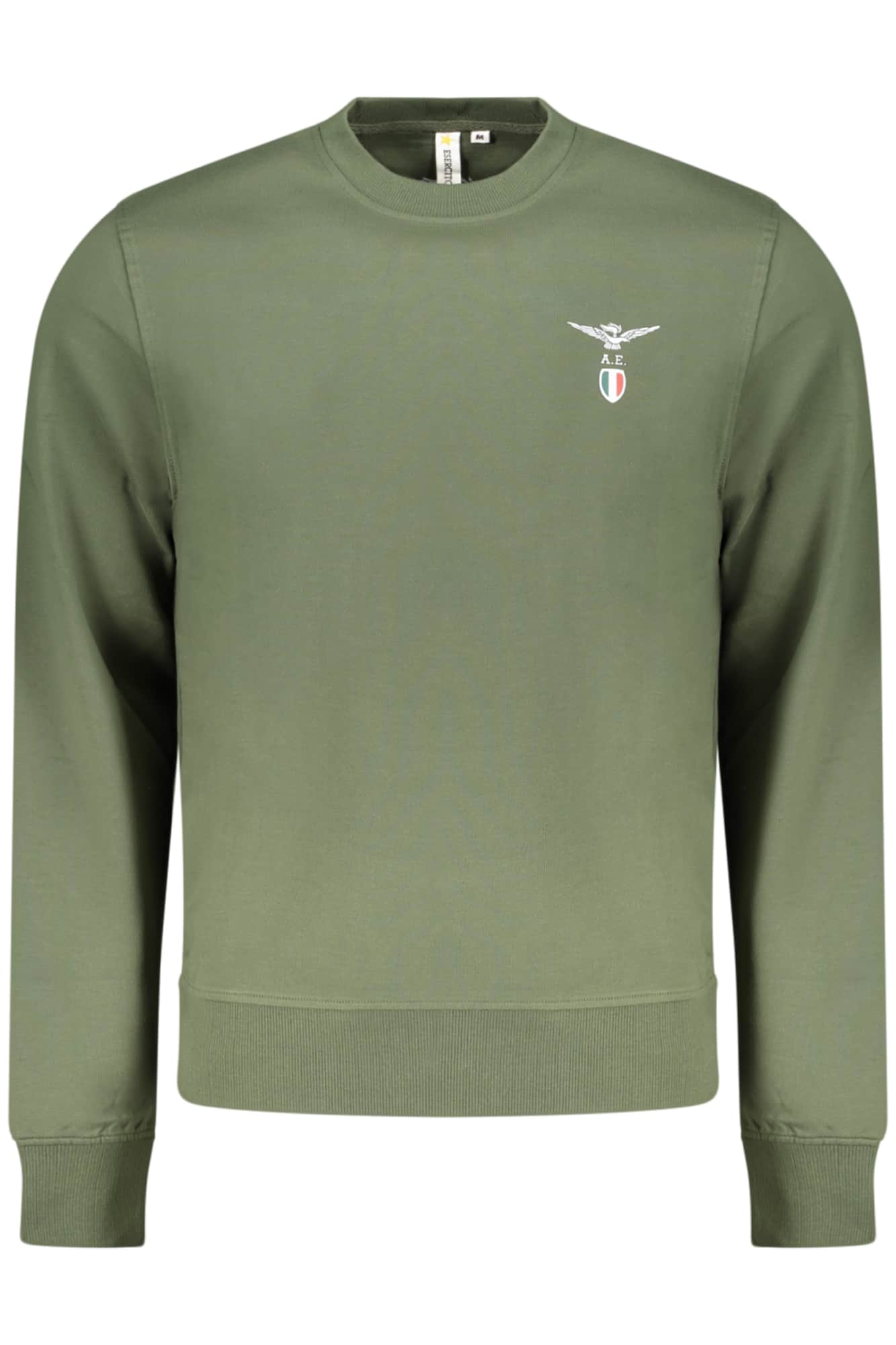 MILITARY ACADEMY MEN'S ZIP-UP SWEATSHIRT, GREEN
