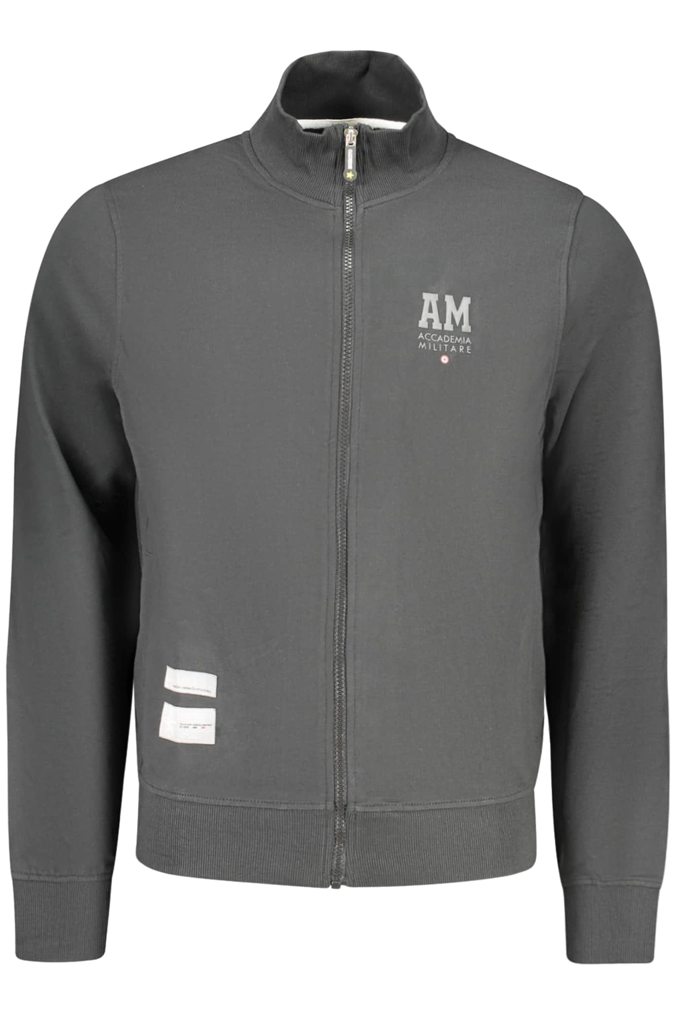 MILITARY ACADEMY MEN'S BLACK ZIP-UP SWEATSHIRT