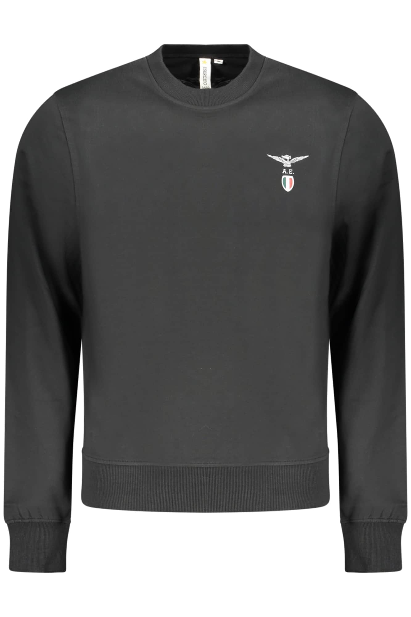 MILITARY ACADEMY MEN'S BLACK ZIP-UP SWEATSHIRT