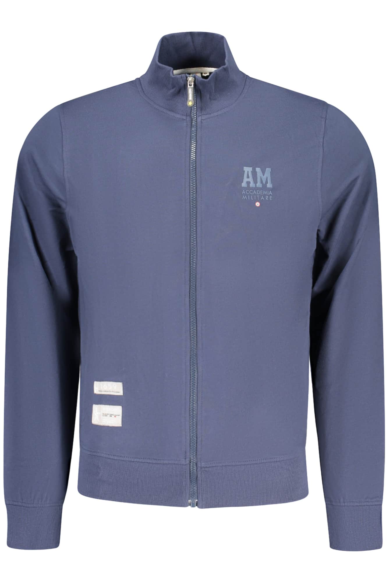 MILITARY ACADEMY MEN'S BLUE ZIP-UP SWEATSHIRT