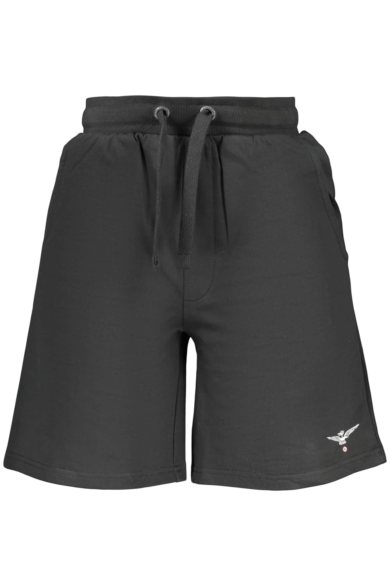 MILITARY ACADEMY MEN'S BLACK SHORT TRACKSUIT TROUSERS