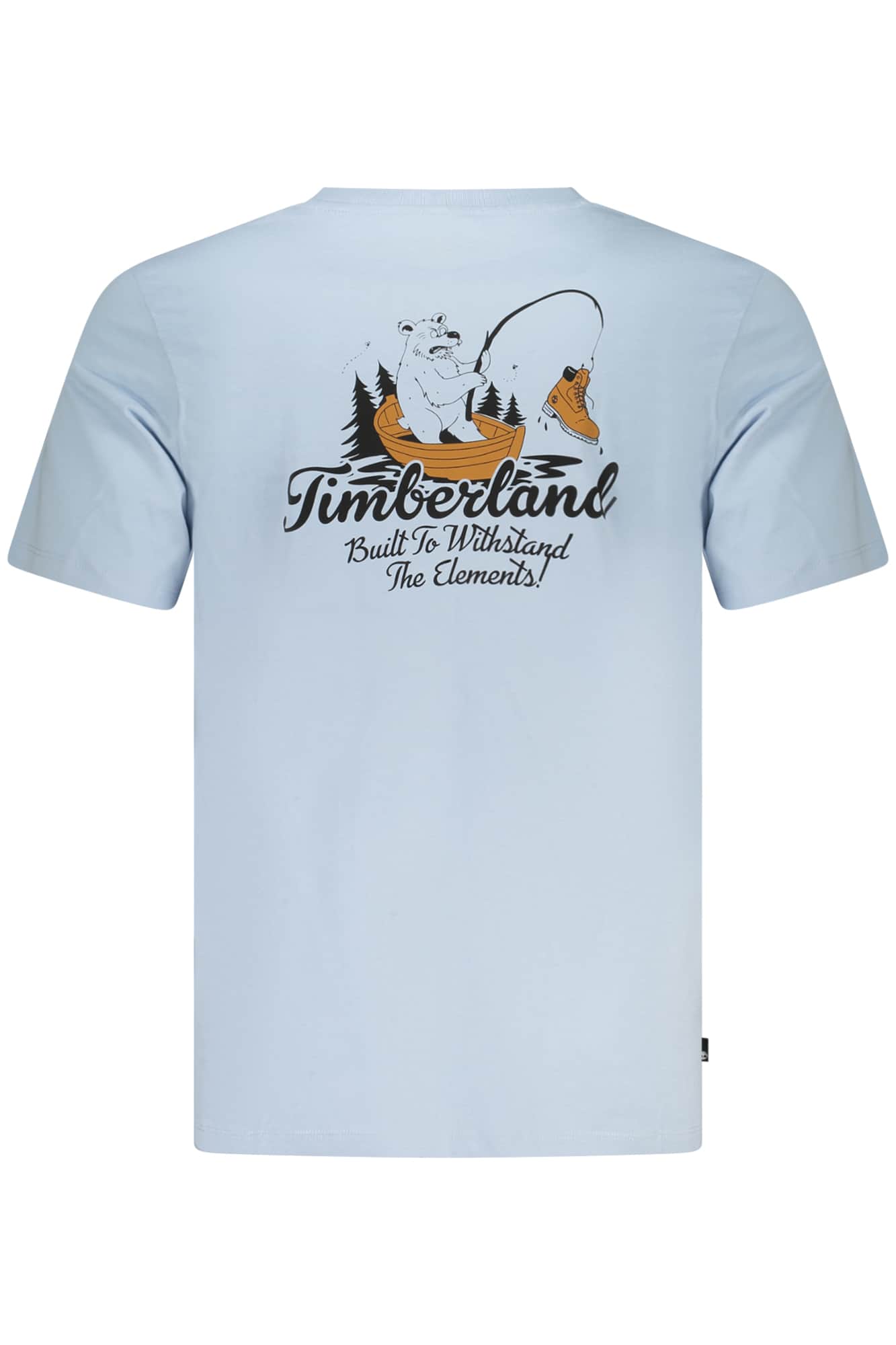 TIMBERLAND MEN'S SHORT-SLEEVE T-SHIRT BEIGE