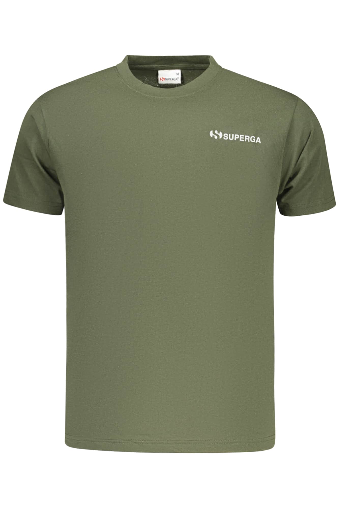 SUPERGA MEN'S SHORT-SLEEVE T-SHIRT WHITE