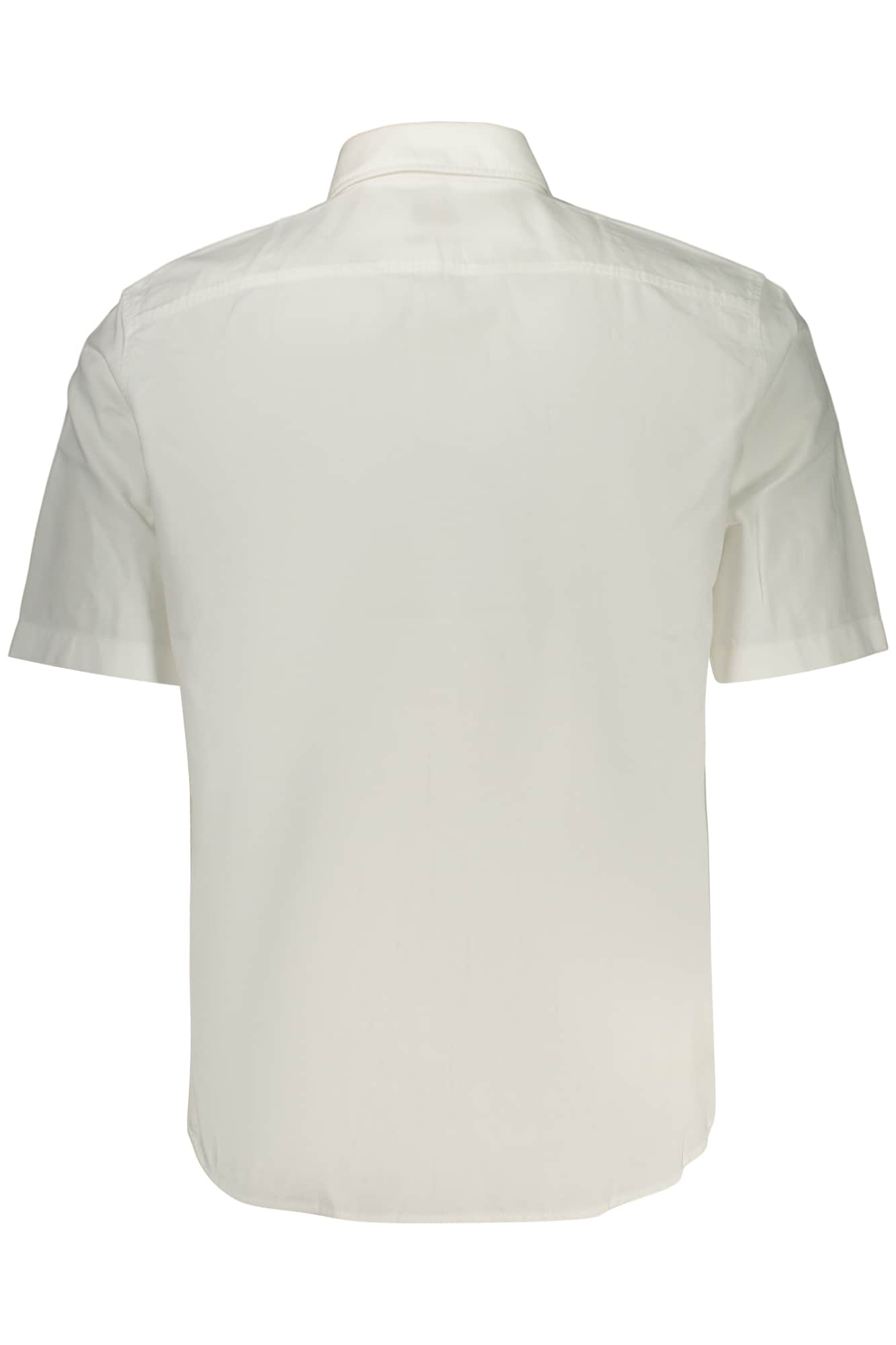 BOSS MEN'S SHORT-SLEEVED WHITE SHIRT