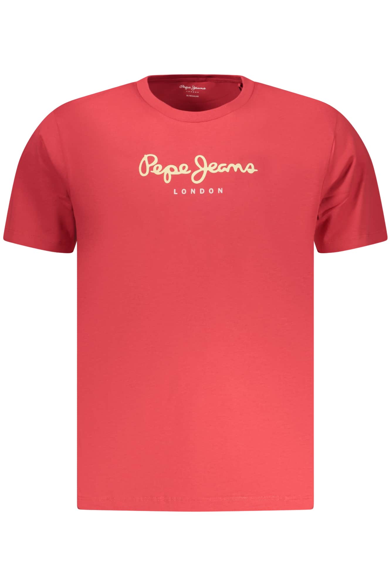 PEPE JEANS MEN'S SHORT-SLEEVED T-SHIRT, RED