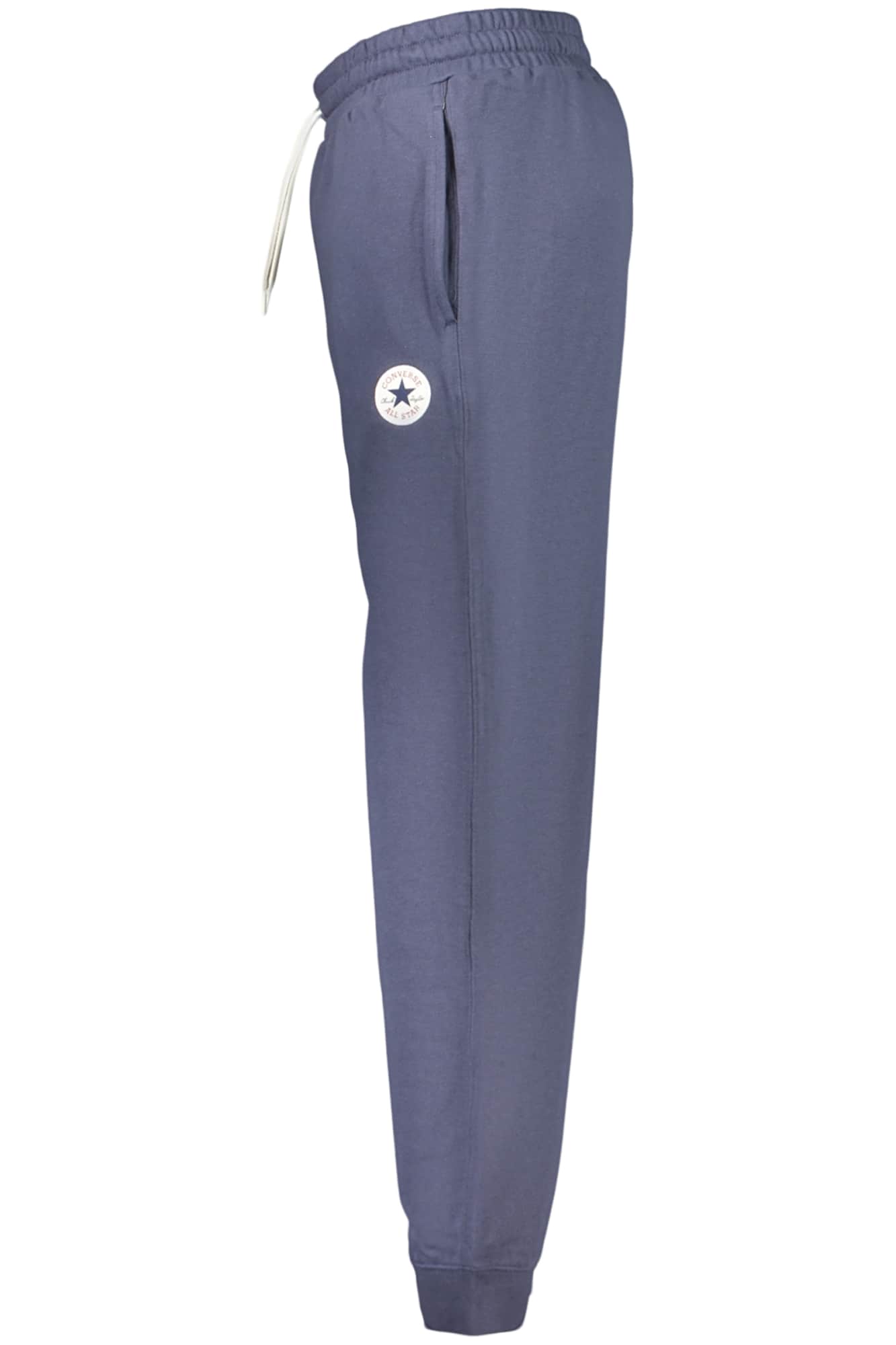 CONVERSE MEN'S BLACK LONG TRACKSUIT PANTS