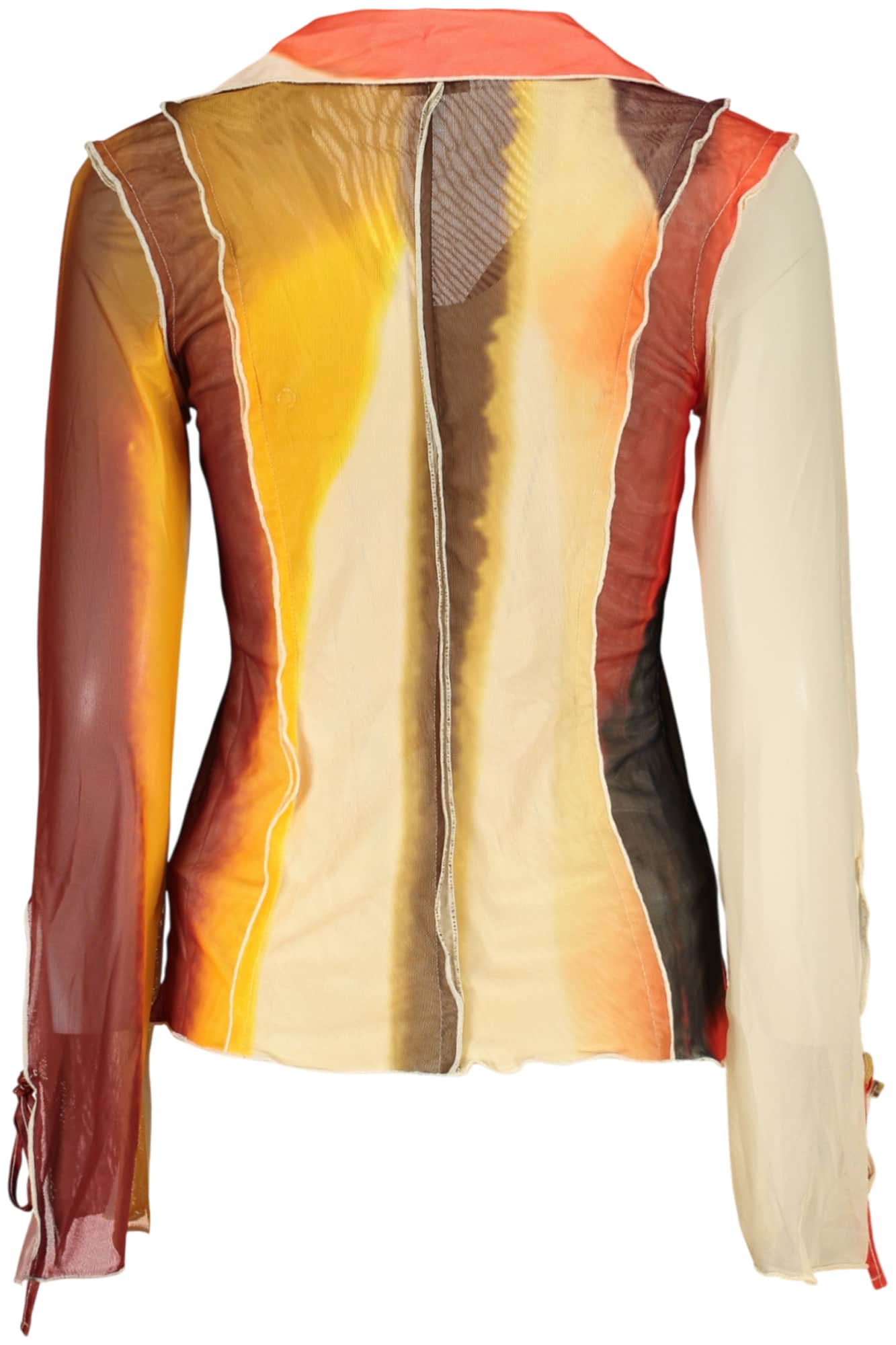 DESIGUAL WOMEN'S LONG-SLEEVED SHIRT, BEIGE