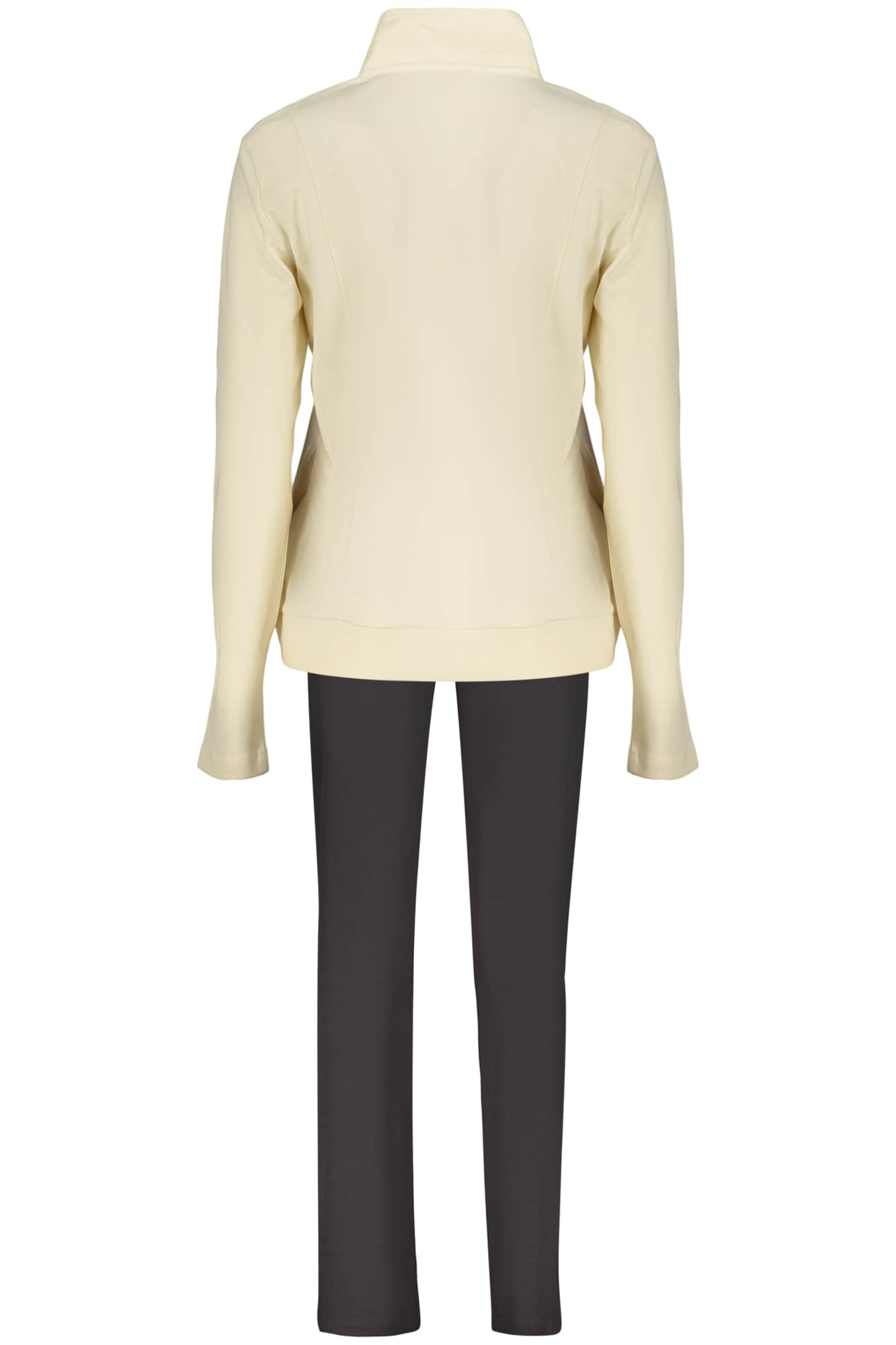 FREDDY WOMEN'S BLACK ZIP-UP SWEATSHIRT