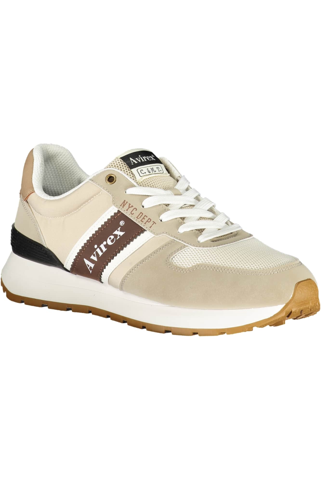 AVIREX MEN'S BEIGE SPORTS FOOTWEAR