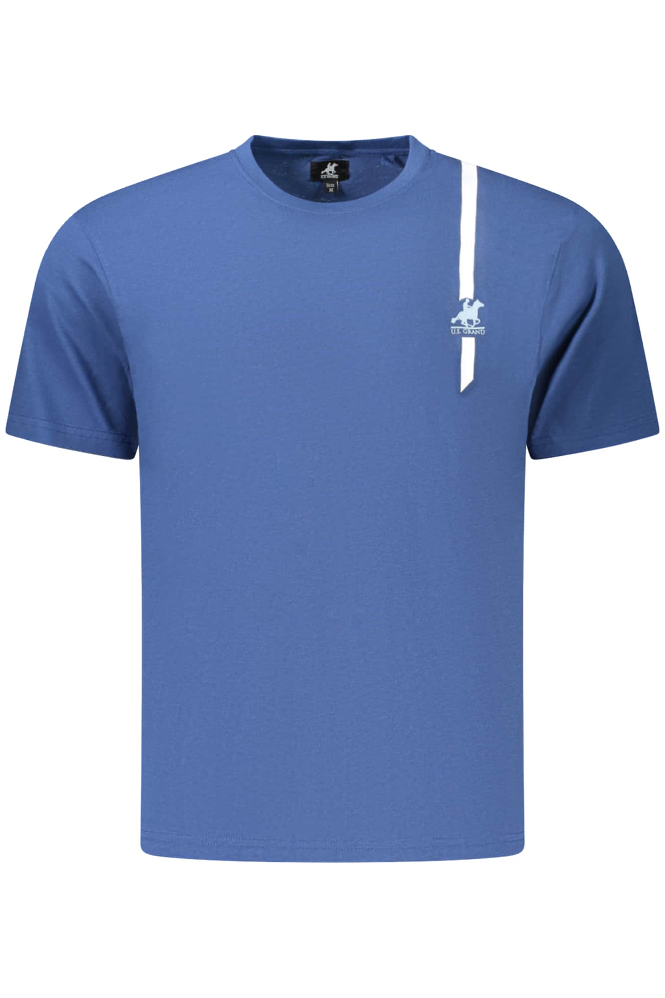 US GRAND MEN'S SHORT-SLEEVE T-SHIRT BLUE