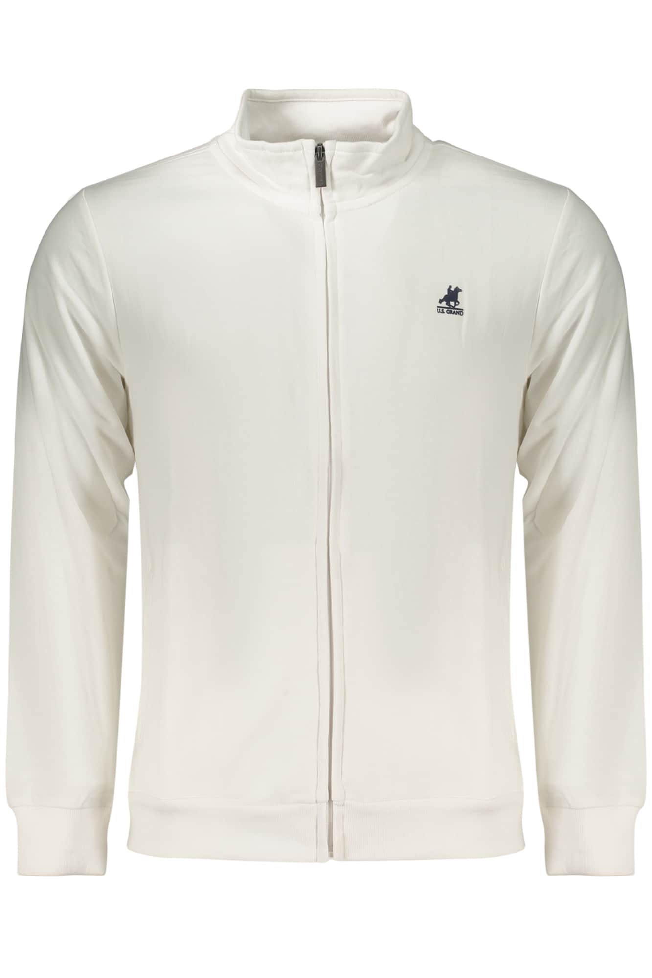 US GRAND MEN'S BLUE ZIP-UP SWEATSHIRT