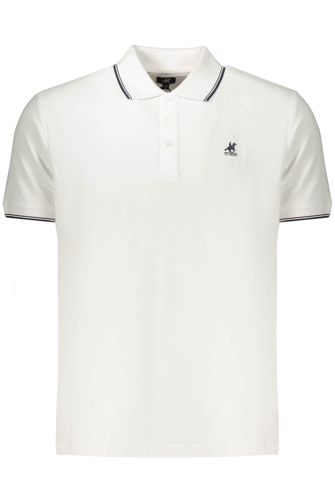 US GRAND POLO SHORT SLEEVE MEN'S WHITE