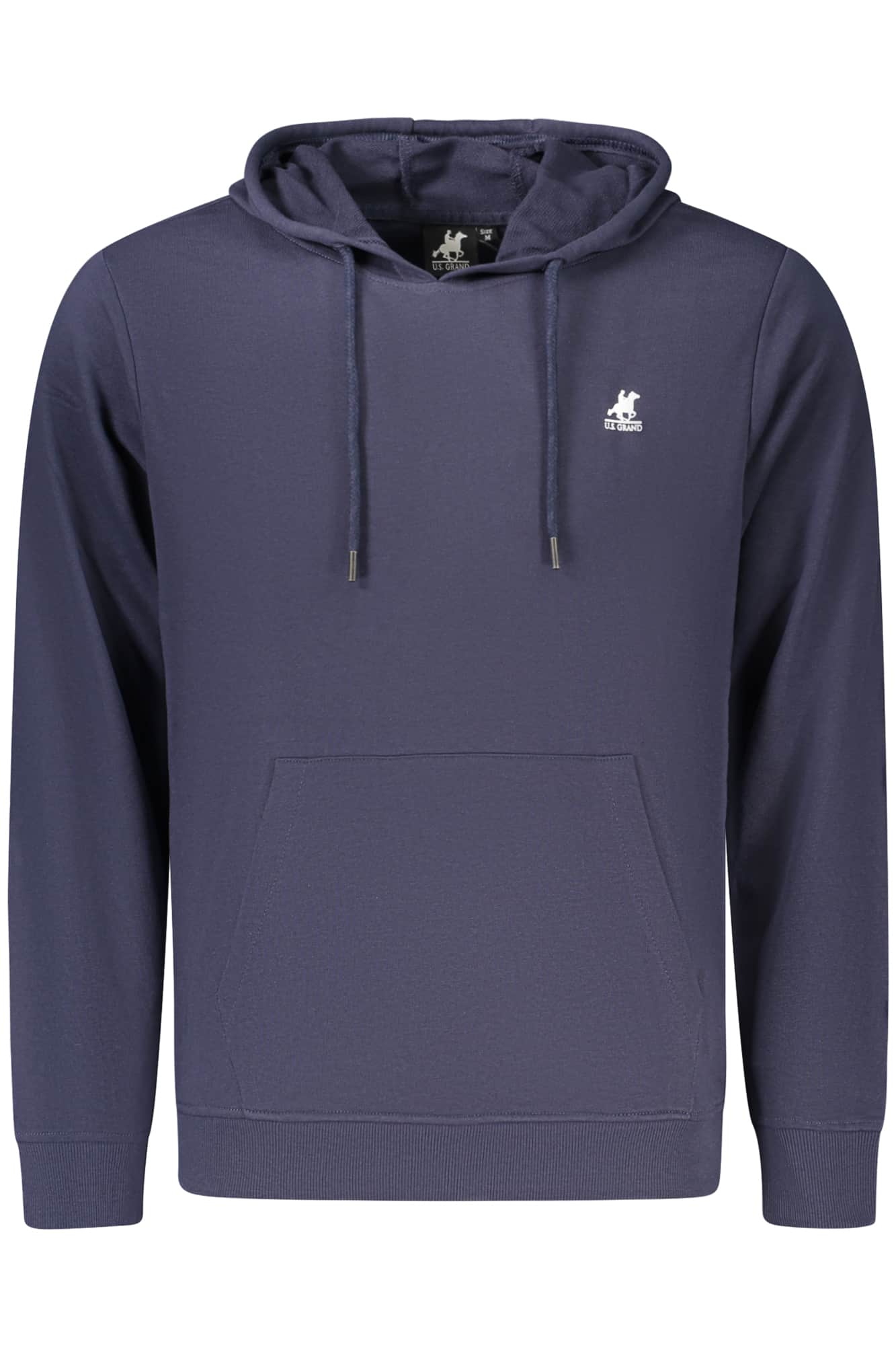 US GRAND MEN'S BLUE ZIP-UP SWEATSHIRT