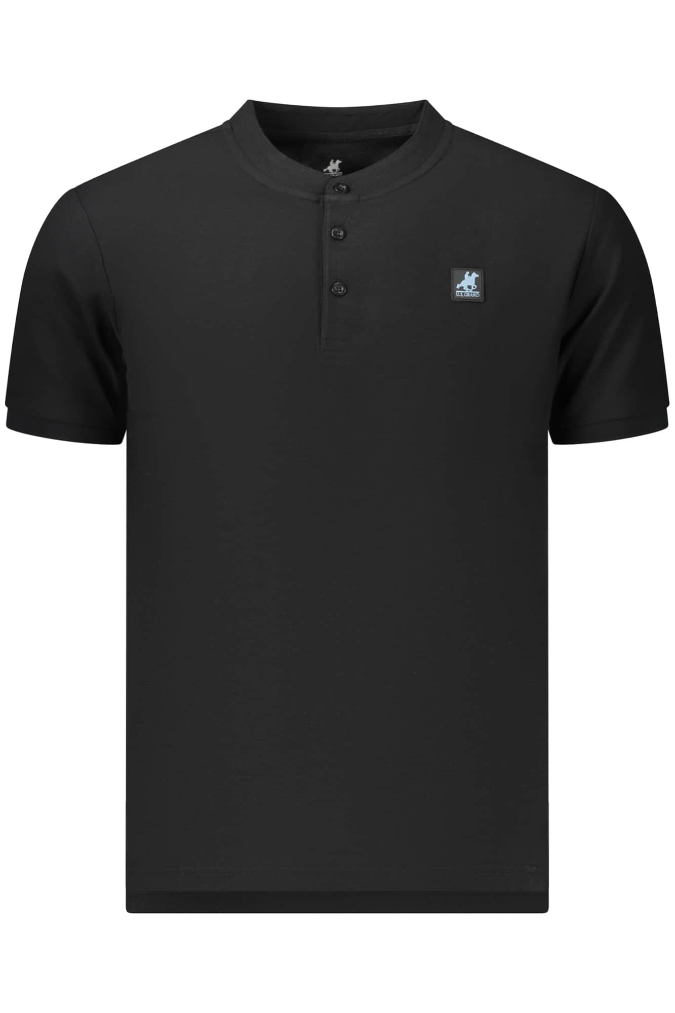 US GRAND POLO SHORT SLEEVE MEN'S BLACK